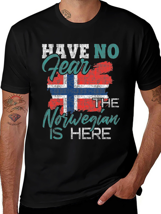Norwegian Pride T-Shirt - Have No Fear Design