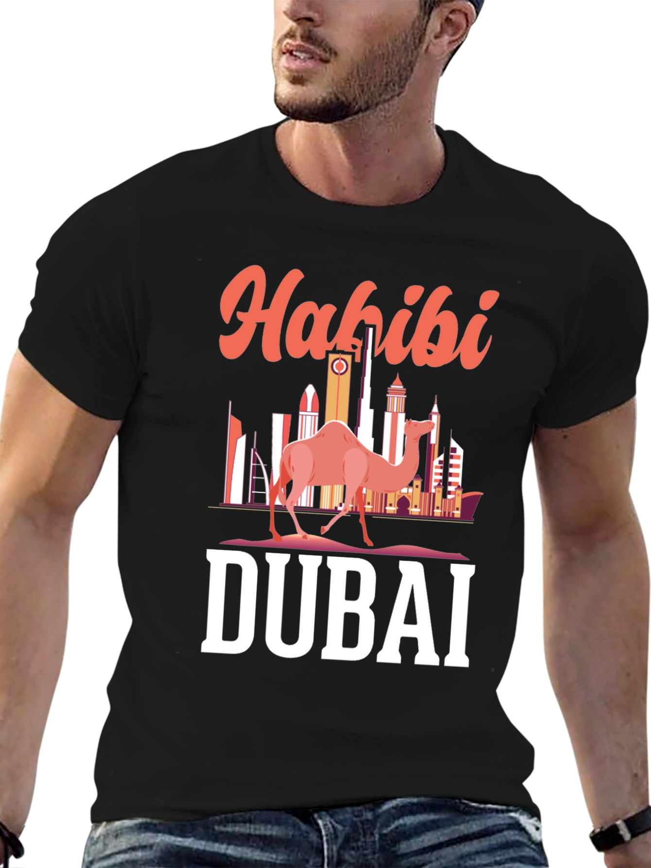 Habibi Dubai T-Shirt - Mens Graphic Tee