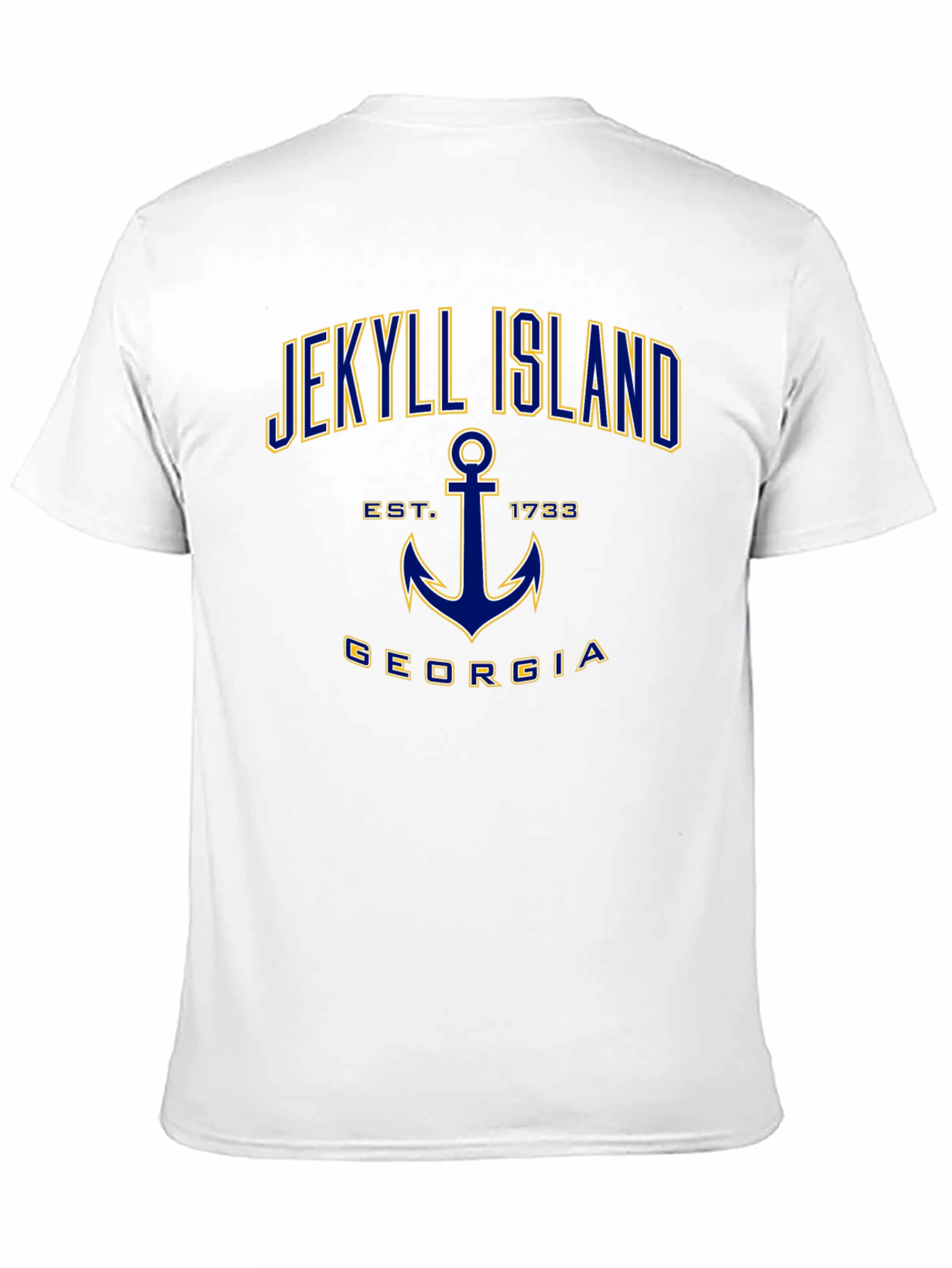 Jekyll Island Georgia T-Shirt Anchor Est 1733