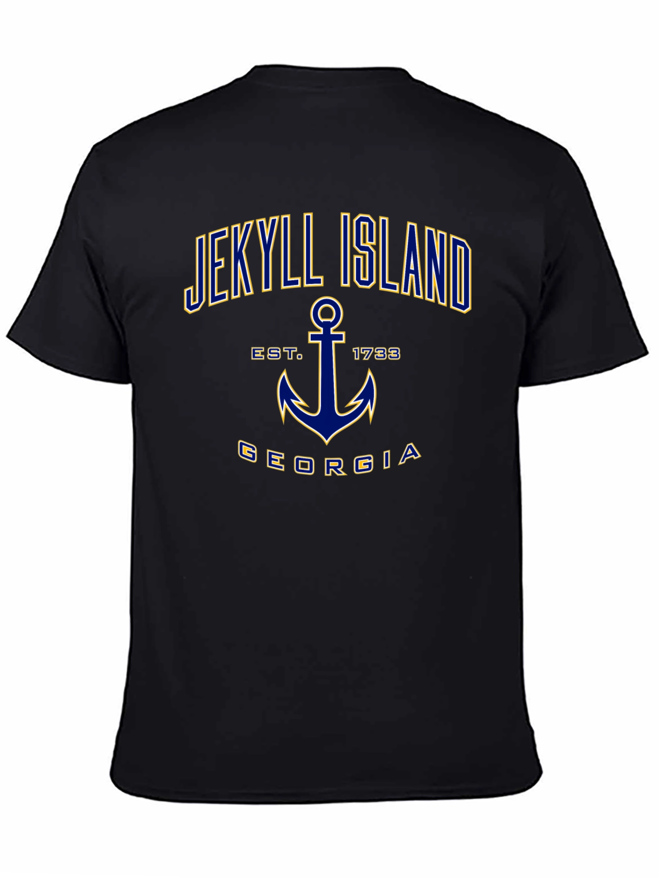 Jekyll Island Georgia T-Shirt Anchor Est 1733