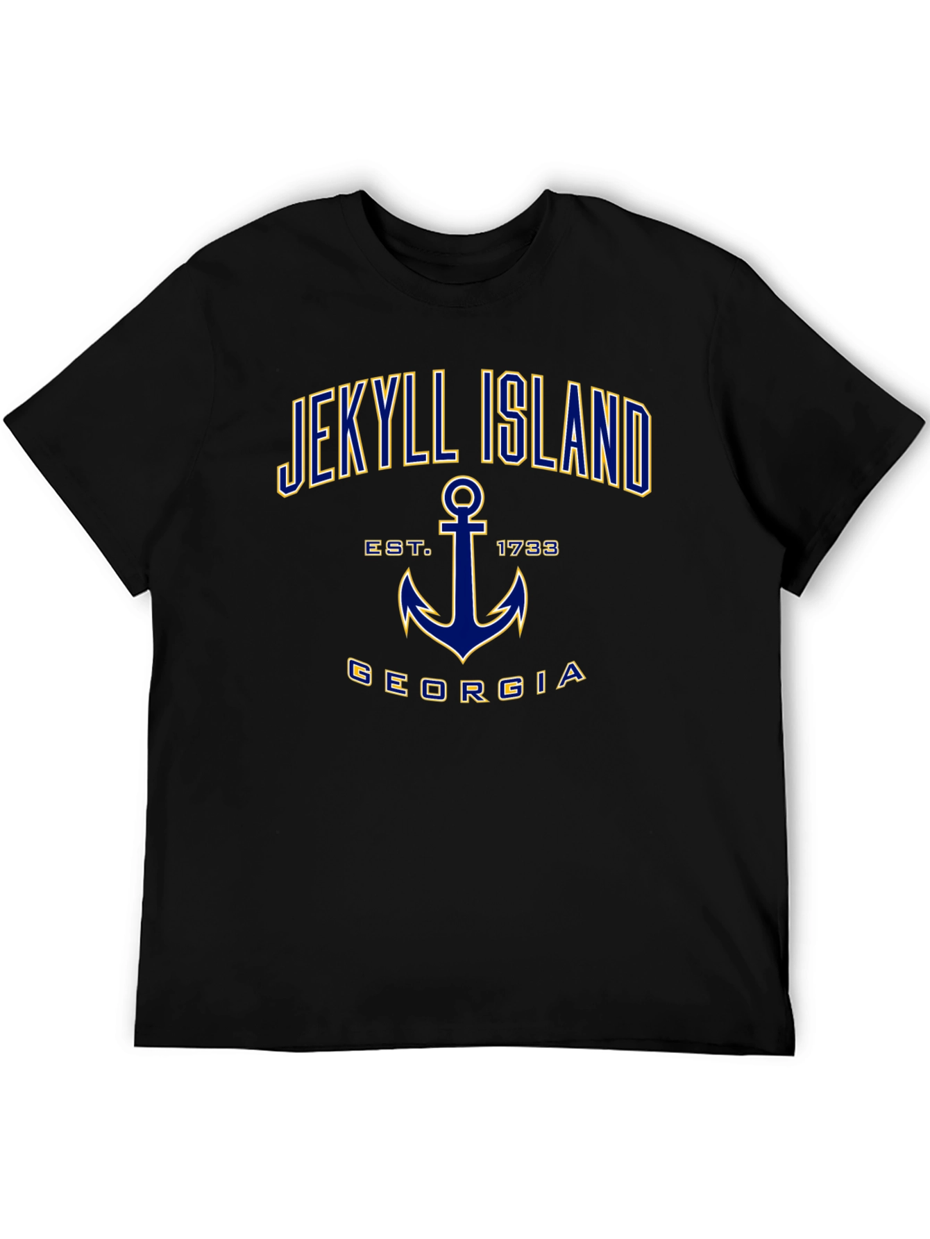 Jekyll Island Georgia T-Shirt Anchor Est 1733