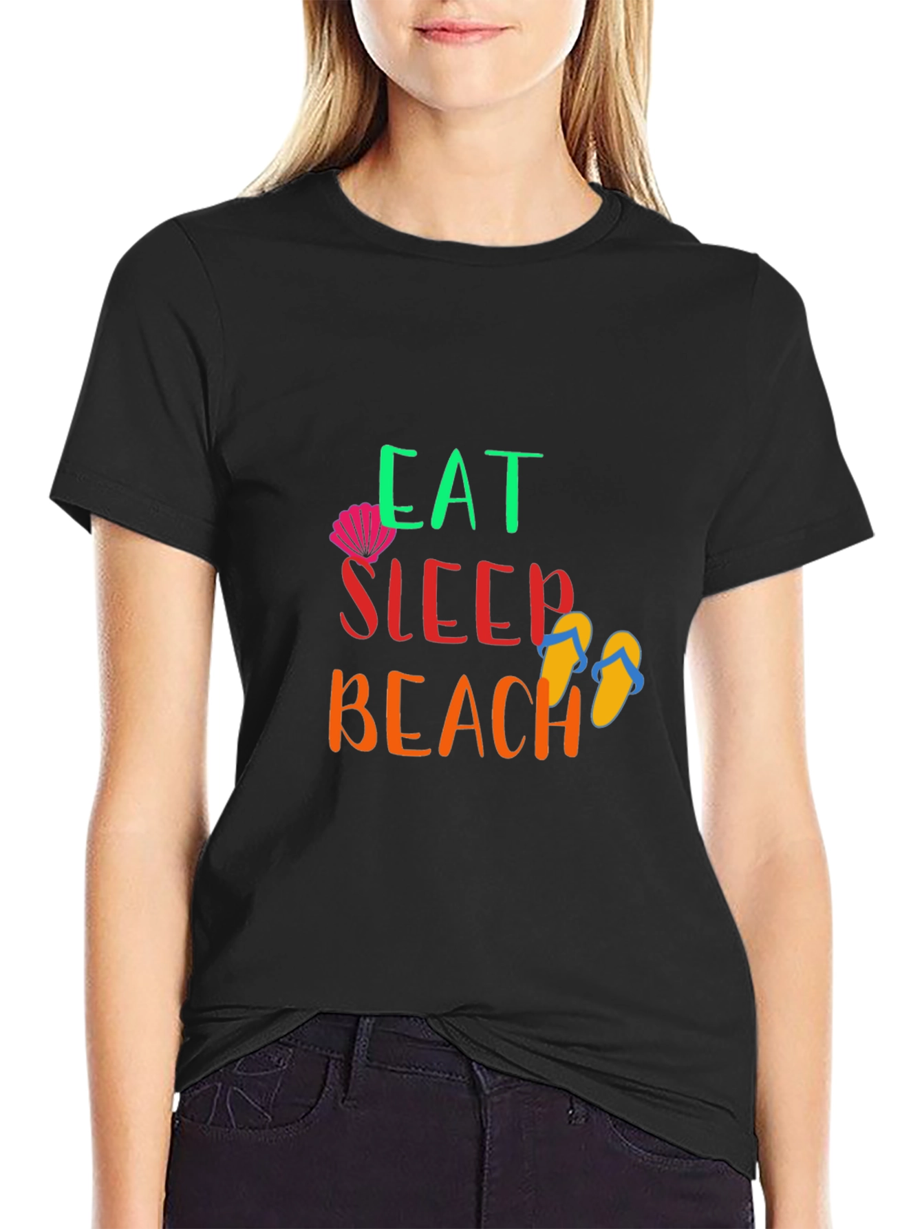 Eat Sleep Beach T-Shirt