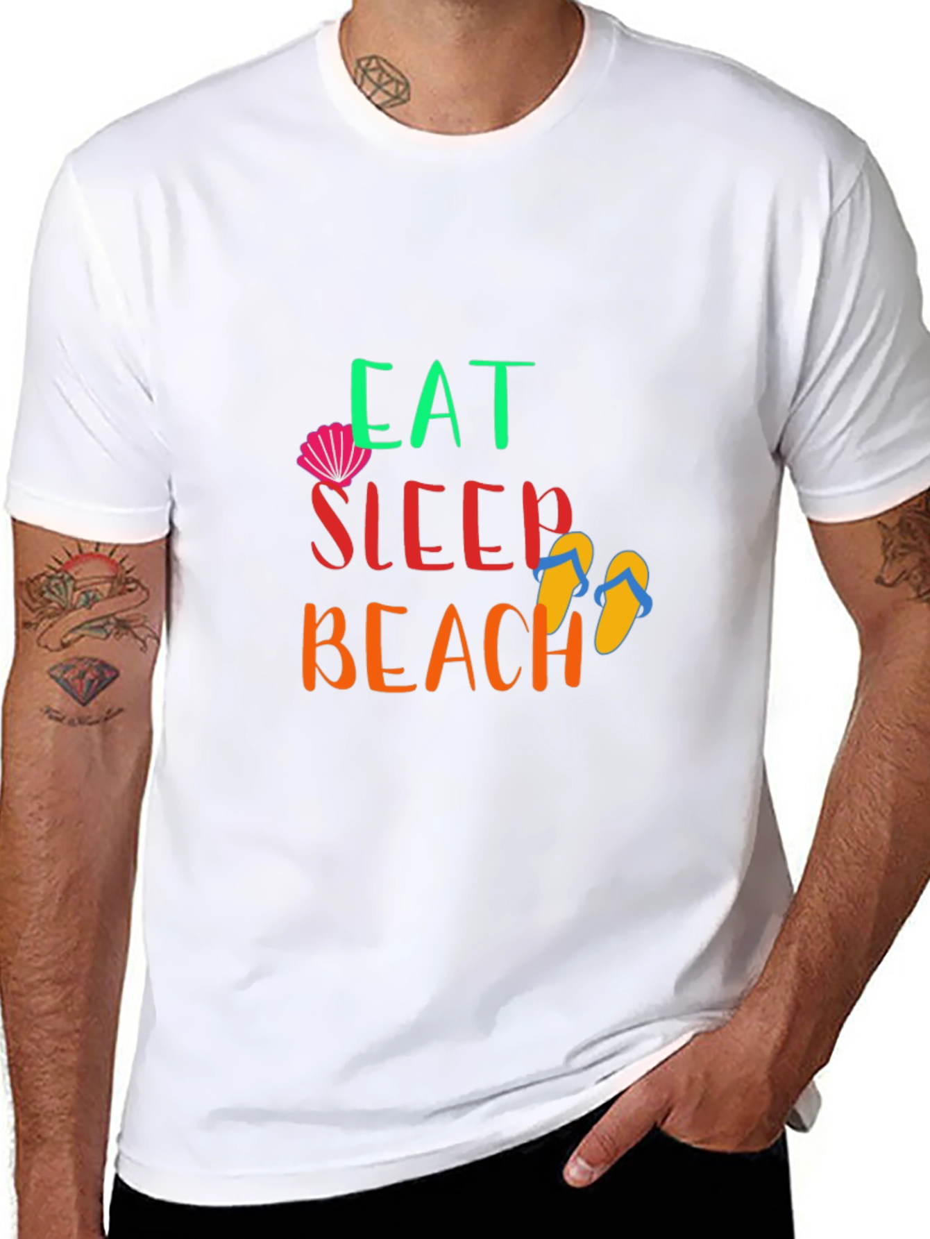 Eat Sleep Beach T-Shirt