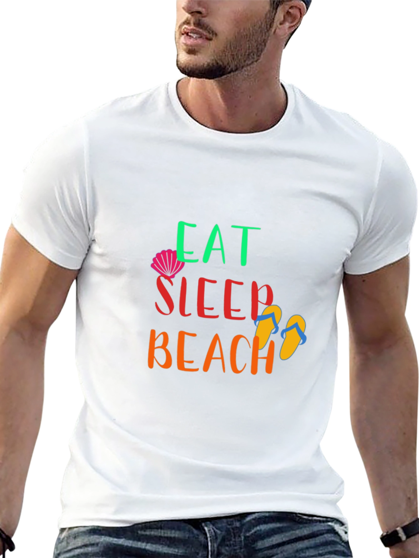 Eat Sleep Beach T-Shirt