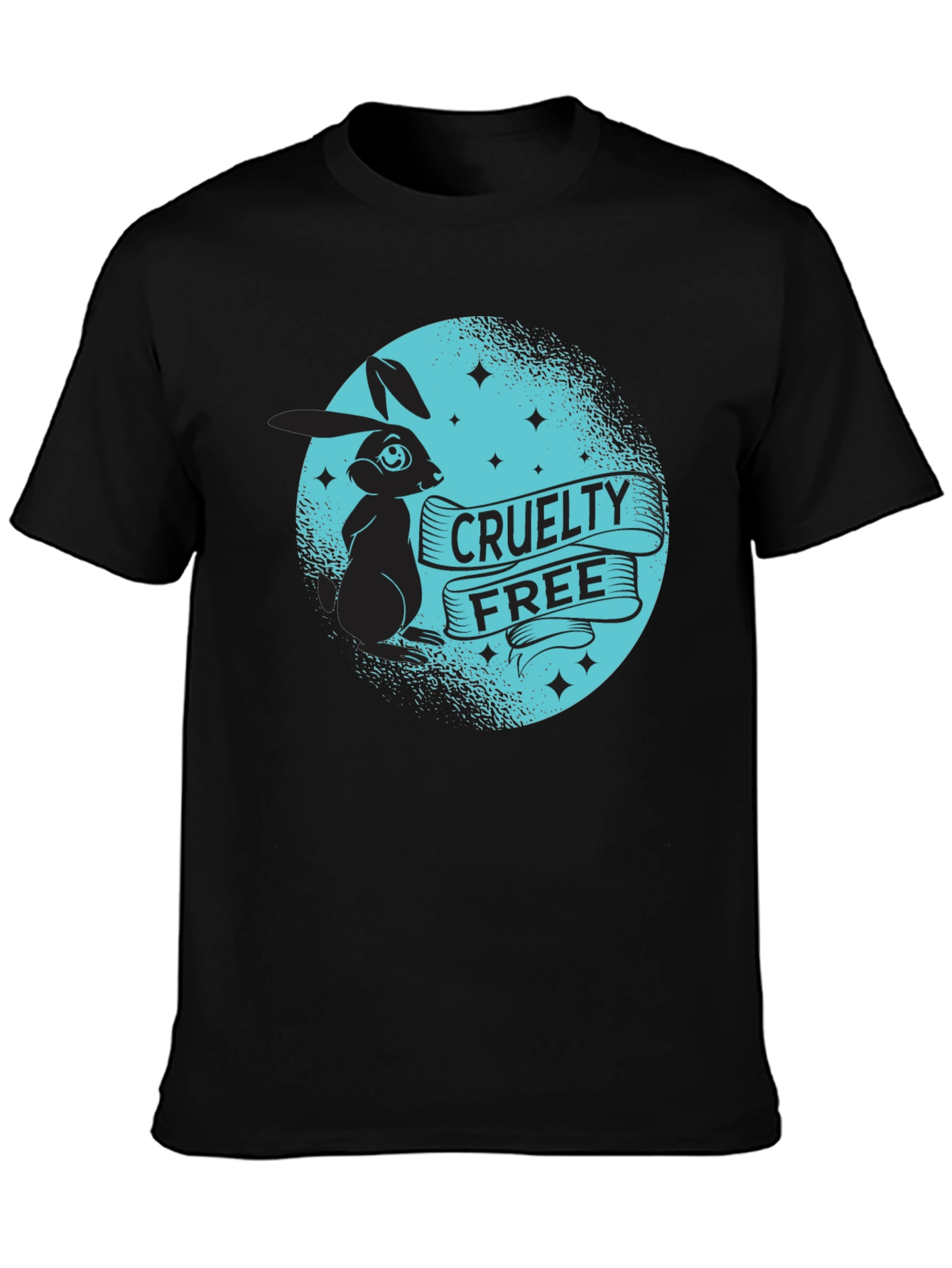 Cruelty-Free Bunny Graphic T-Shirt