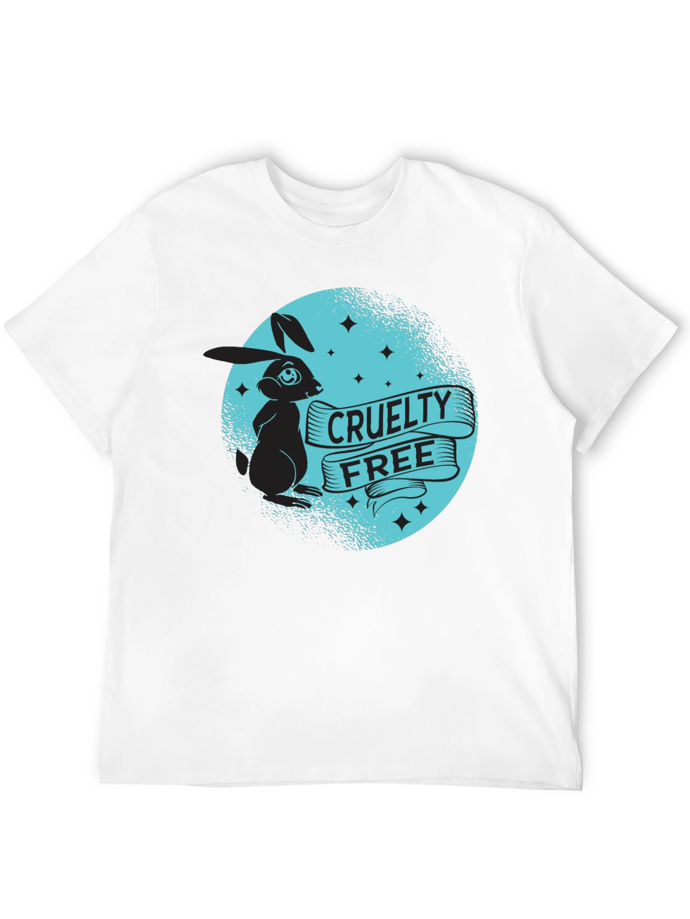 Cruelty-Free Bunny Graphic T-Shirt