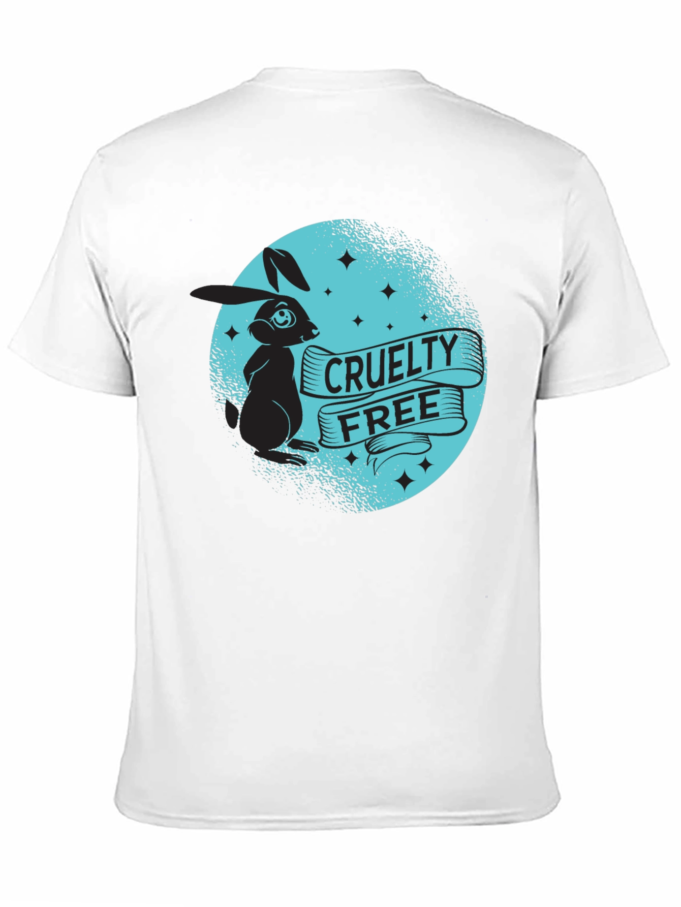 Cruelty-Free Bunny Graphic T-Shirt