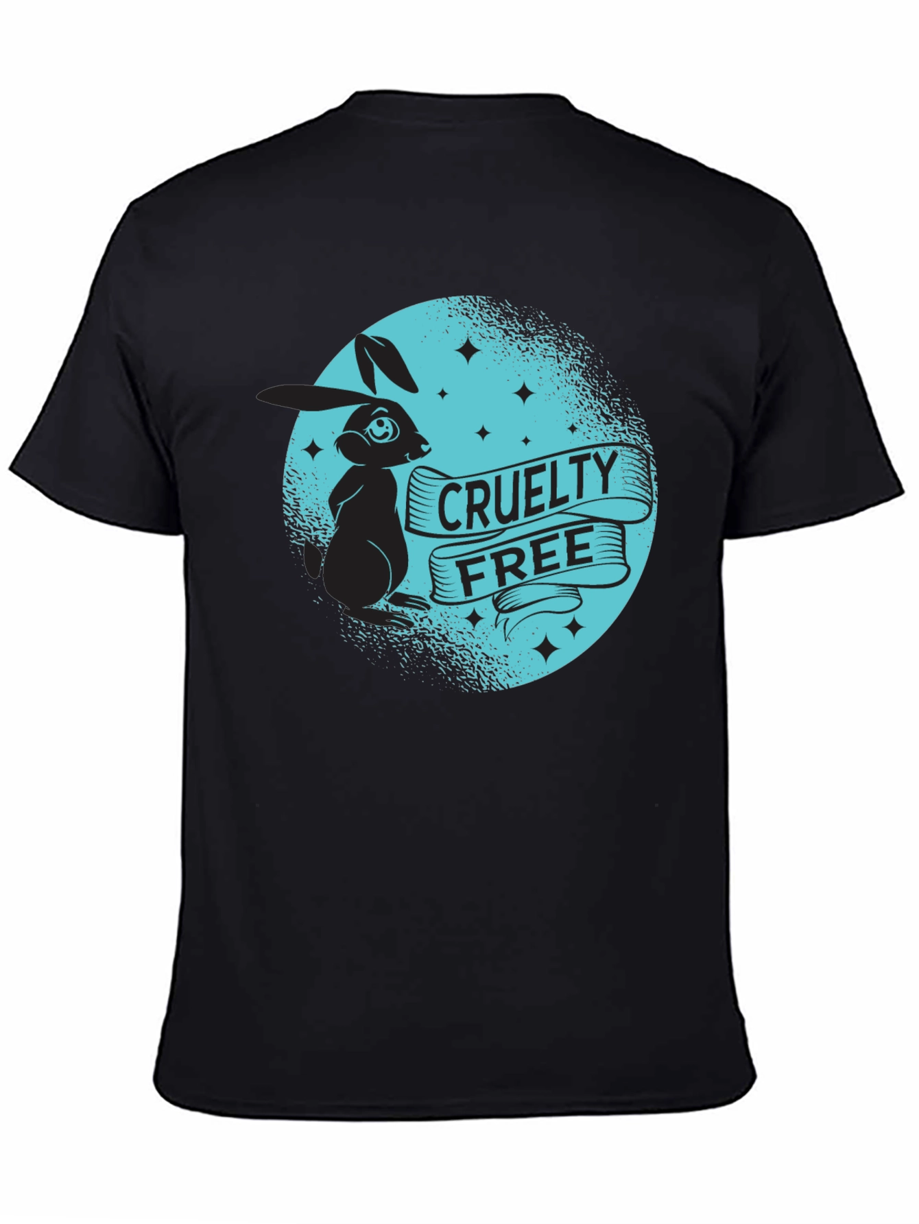 Cruelty-Free Bunny Graphic T-Shirt