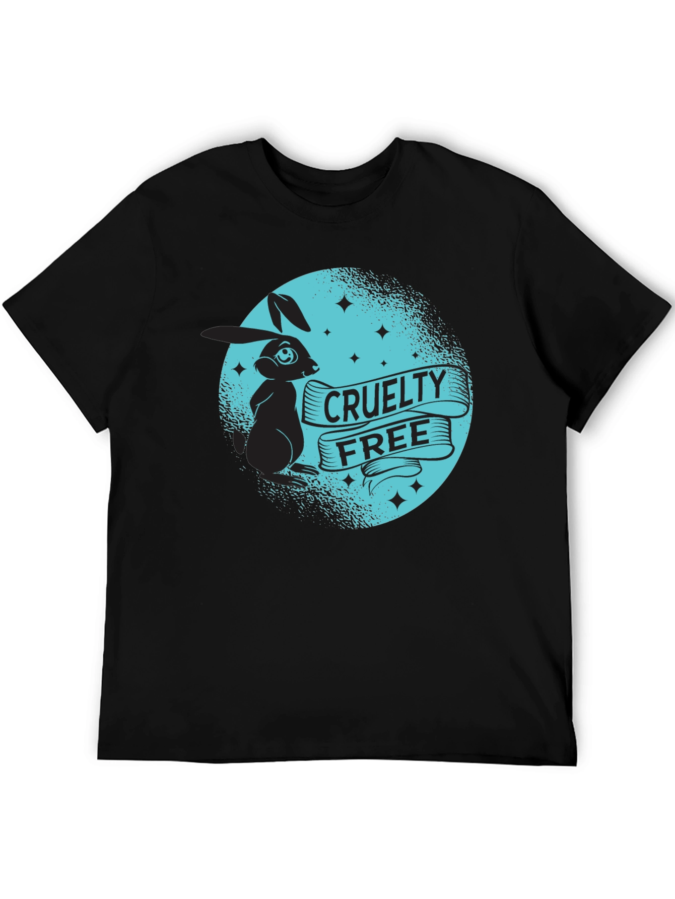 Cruelty-Free Bunny Graphic T-Shirt