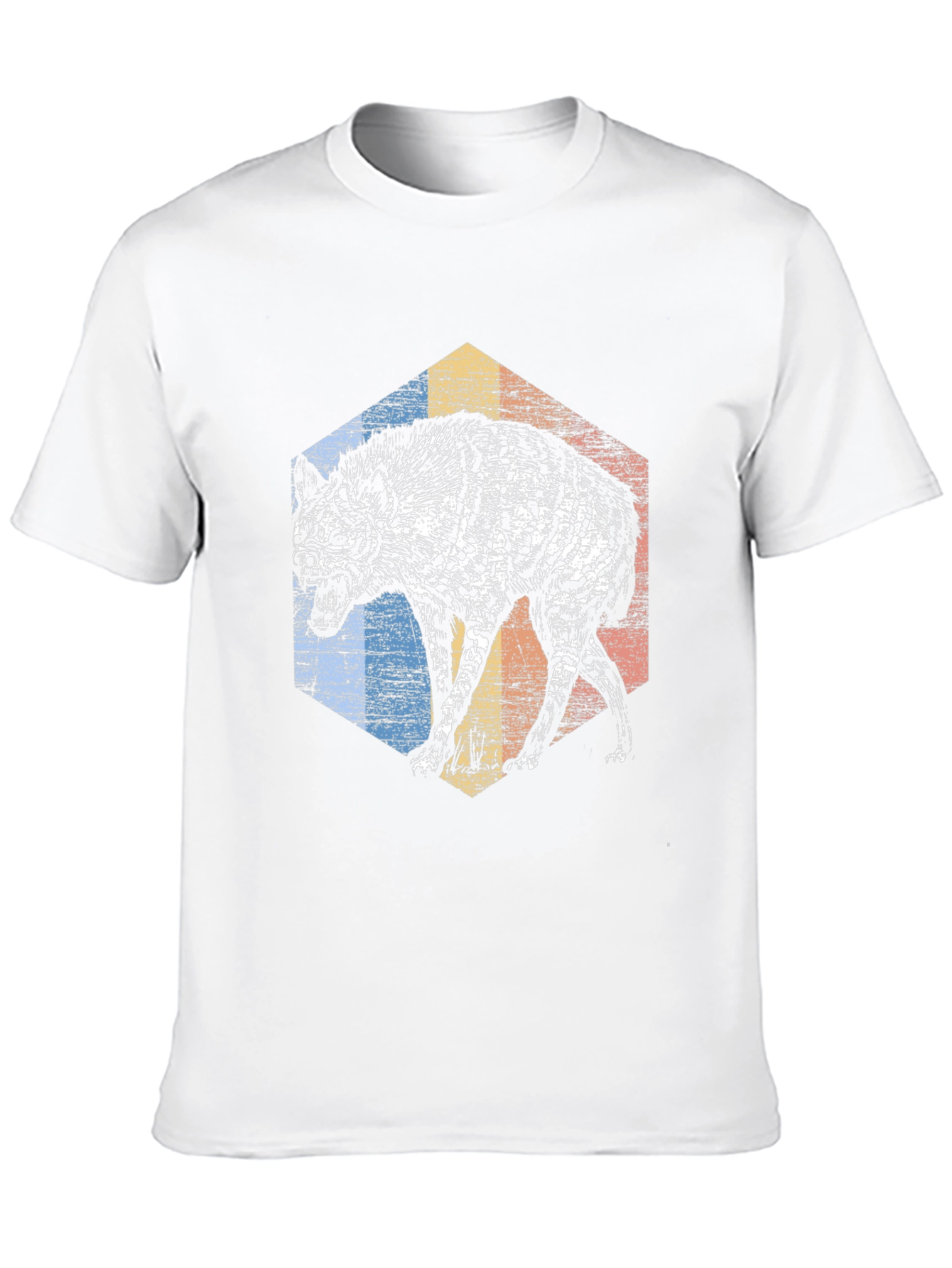 Hyena Graphic Tee - Mens Black T-Shirt