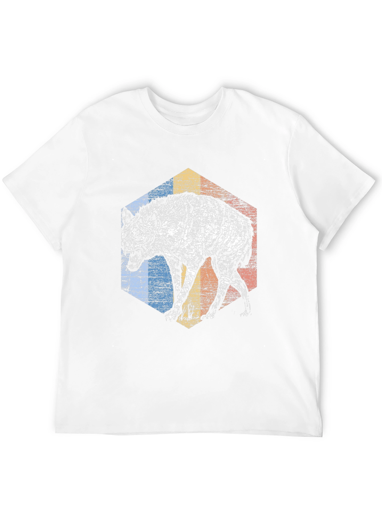 Hyena Graphic Tee - Mens Black T-Shirt