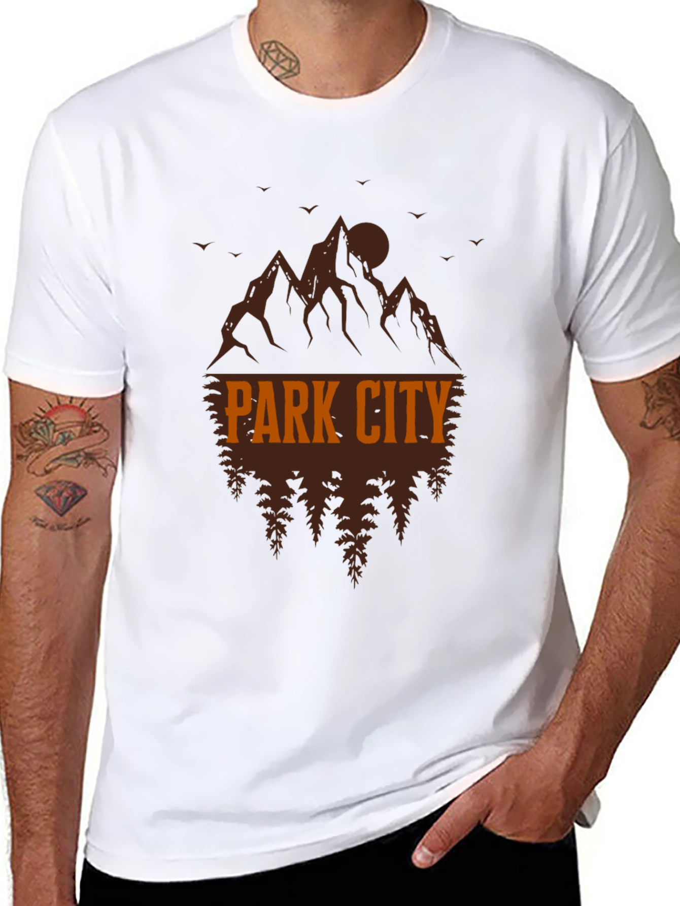 Park City Mountains Graphic Tee - Outdoor Adventure