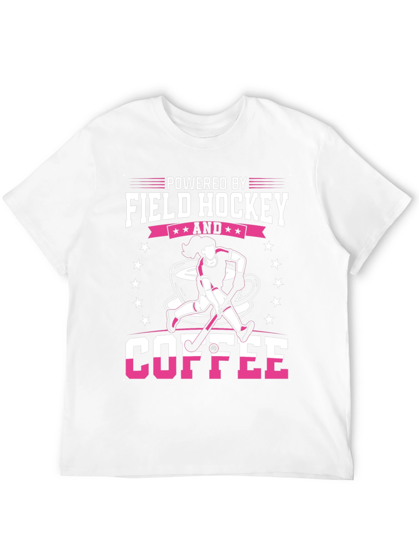 Powered by Field Hockey & Coffee T-Shirt