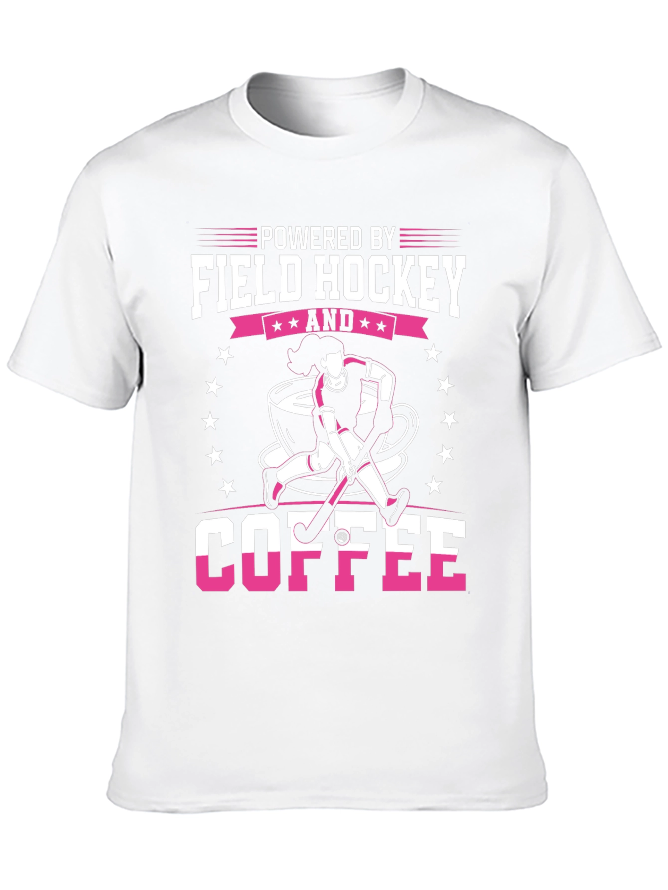 Powered by Field Hockey & Coffee T-Shirt