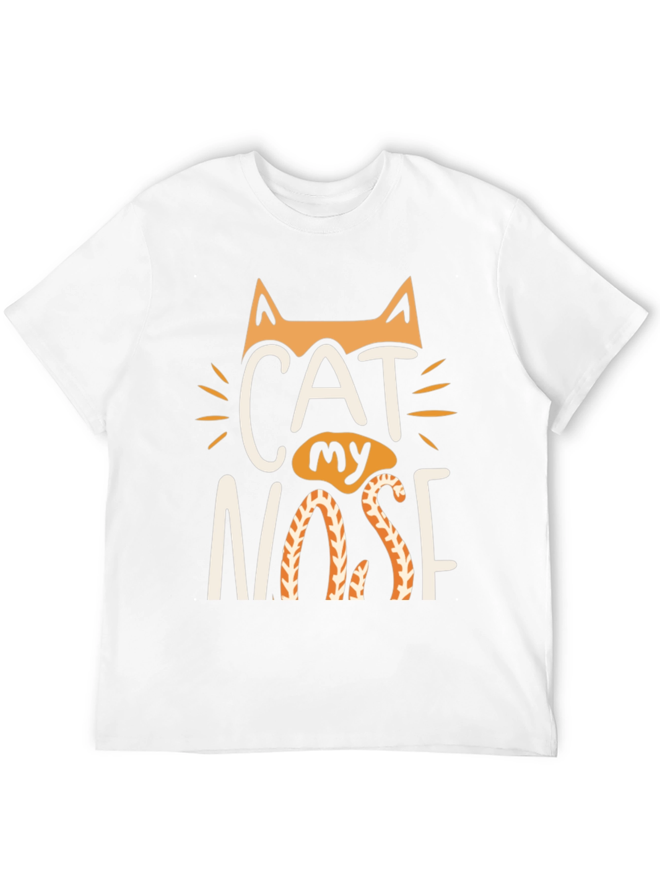 Cat My Nose Graphic Tee - Black