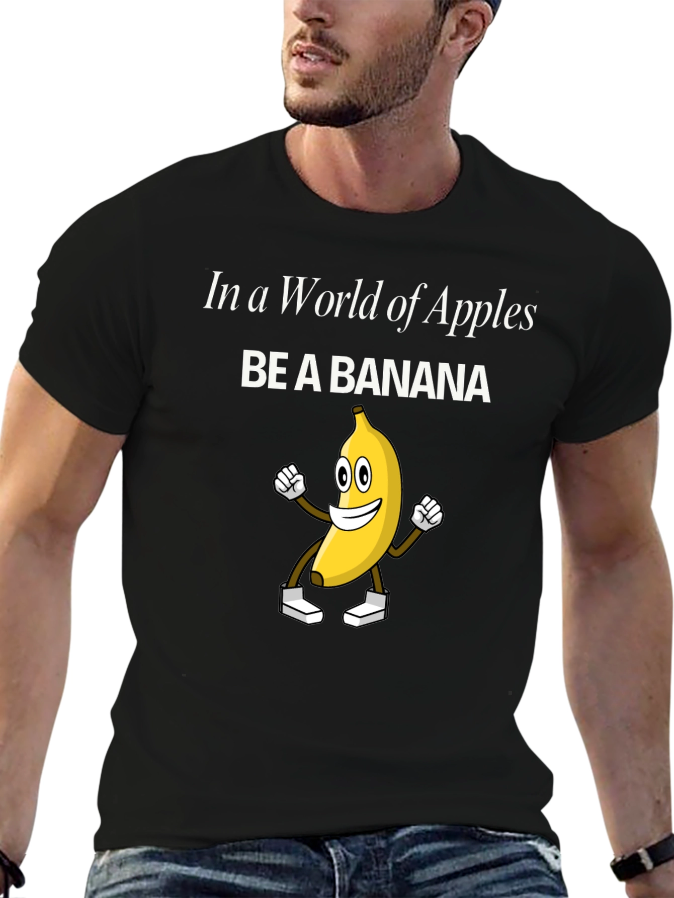 Be A Banana T-Shirt - Funny Graphic Tee