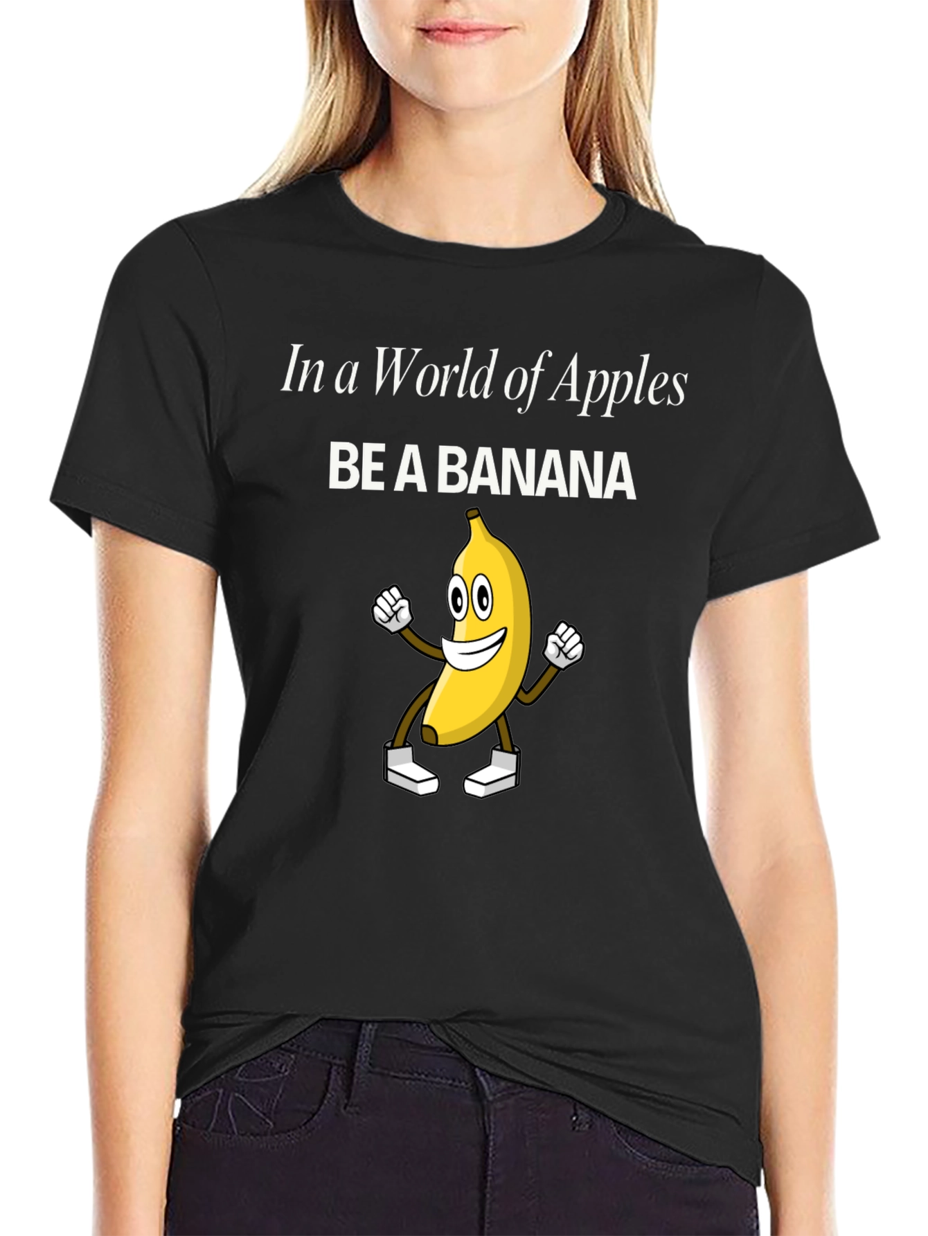 Be A Banana T-Shirt - Funny Graphic Tee