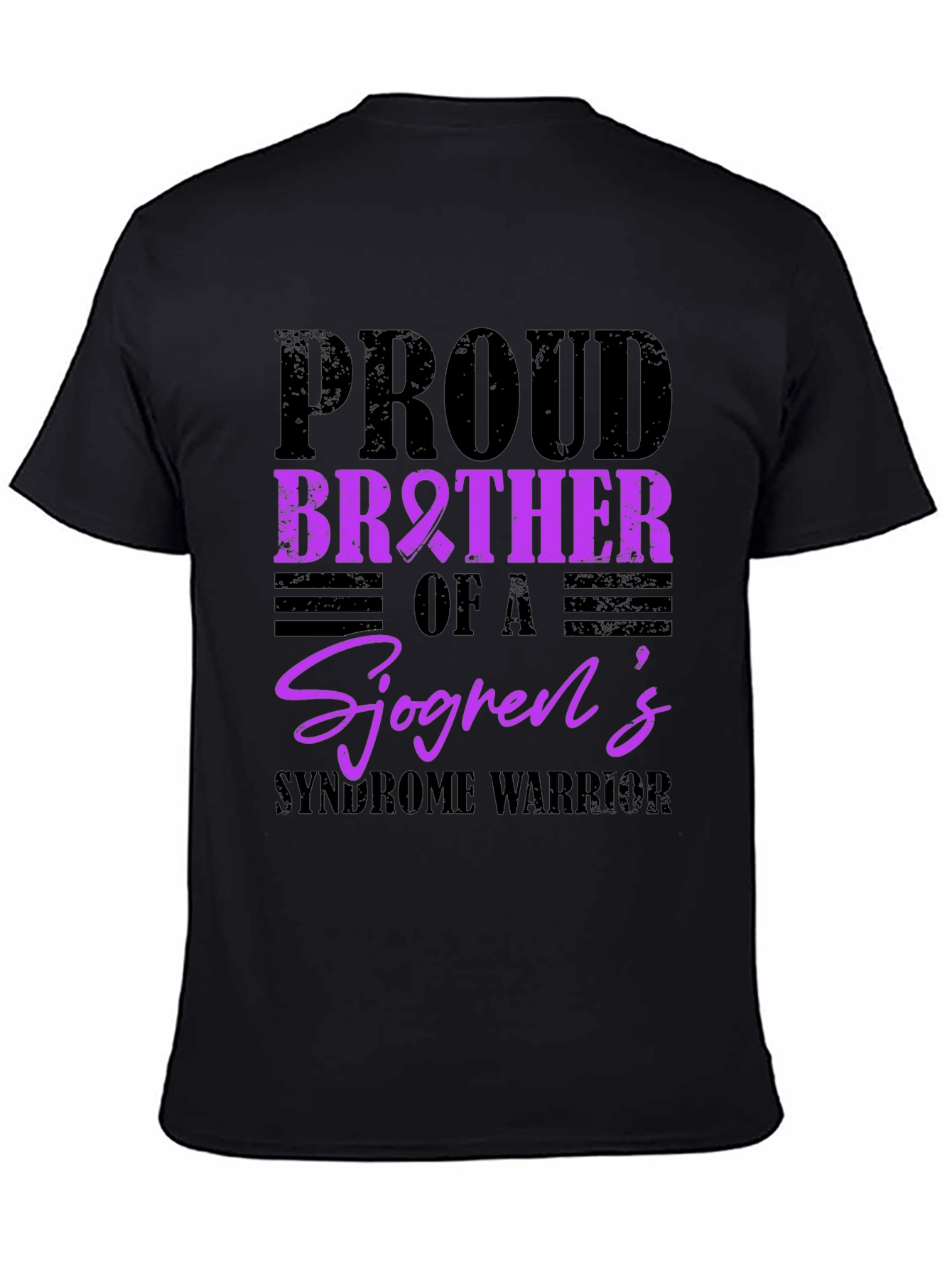 Proud Brother Sjögrens Syndrome Warrior T-Shirt