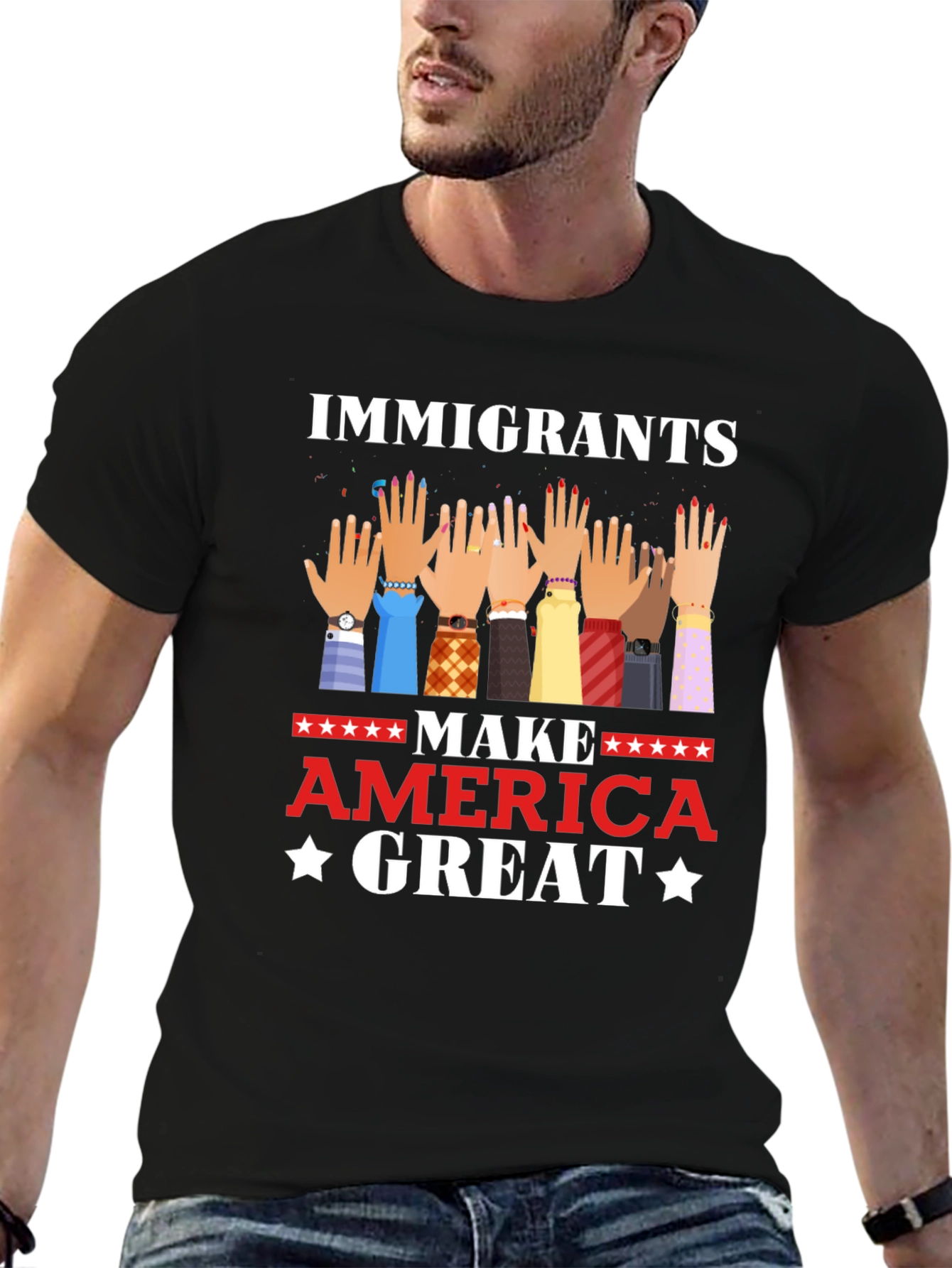 Immigrants Make America Great T-Shirt