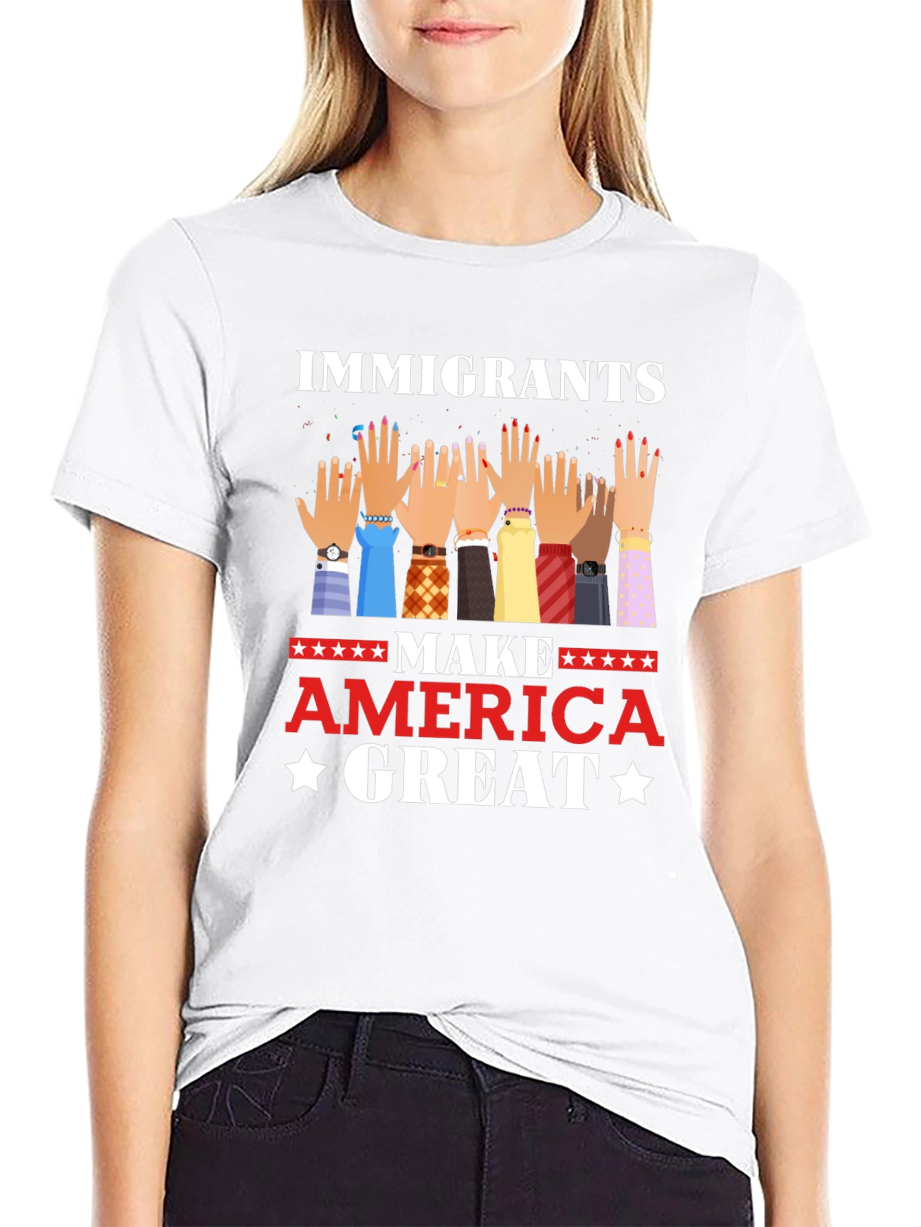 Immigrants Make America Great T-Shirt