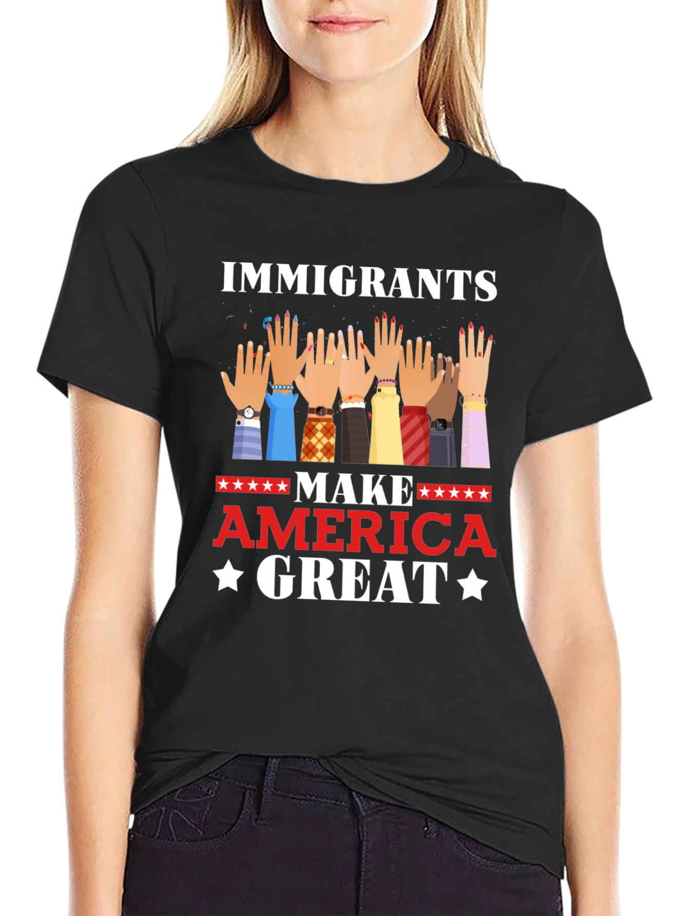Immigrants Make America Great T-Shirt