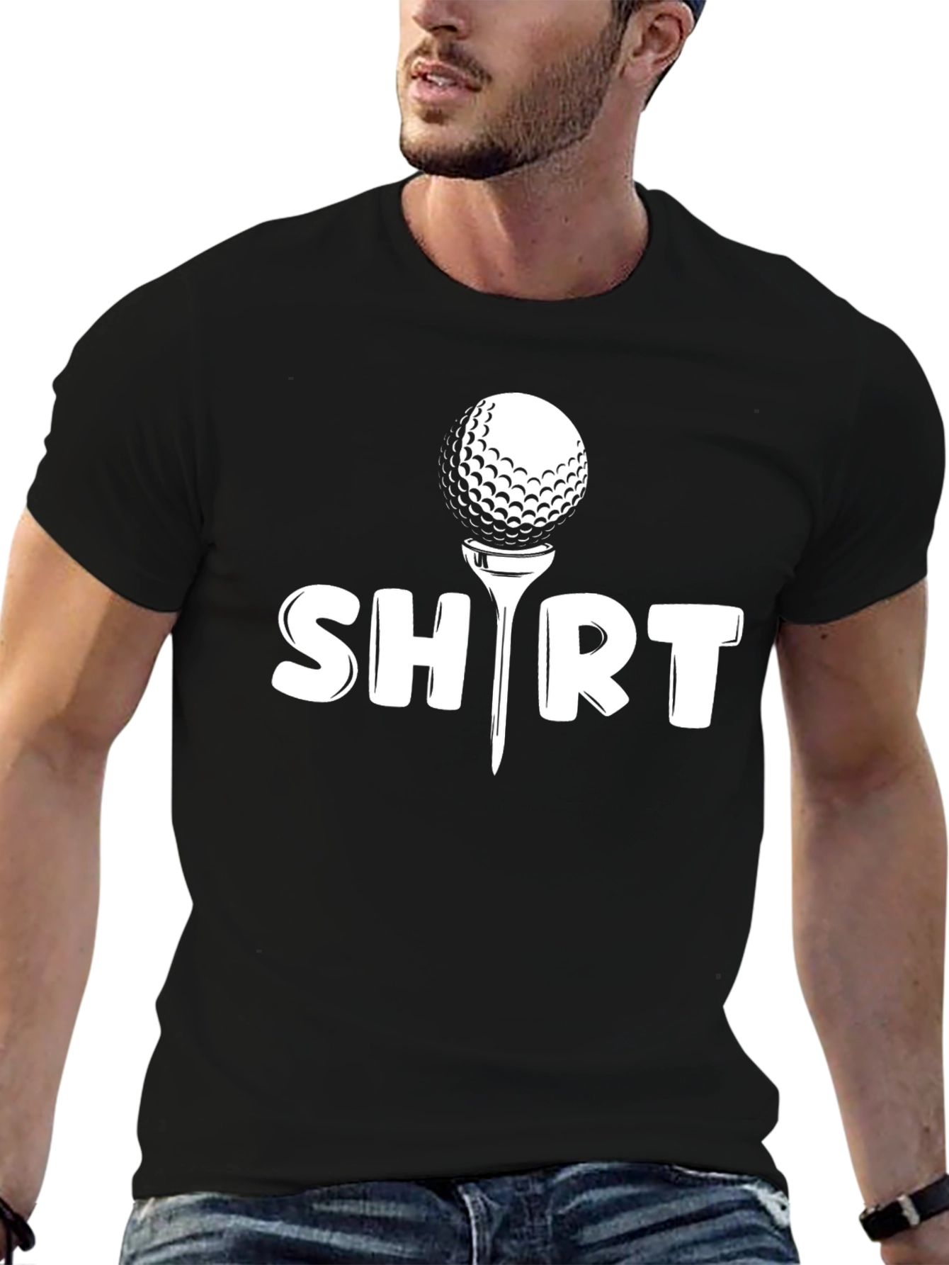 Golf Ball Tee Shirt - Humorous Golfer Tee