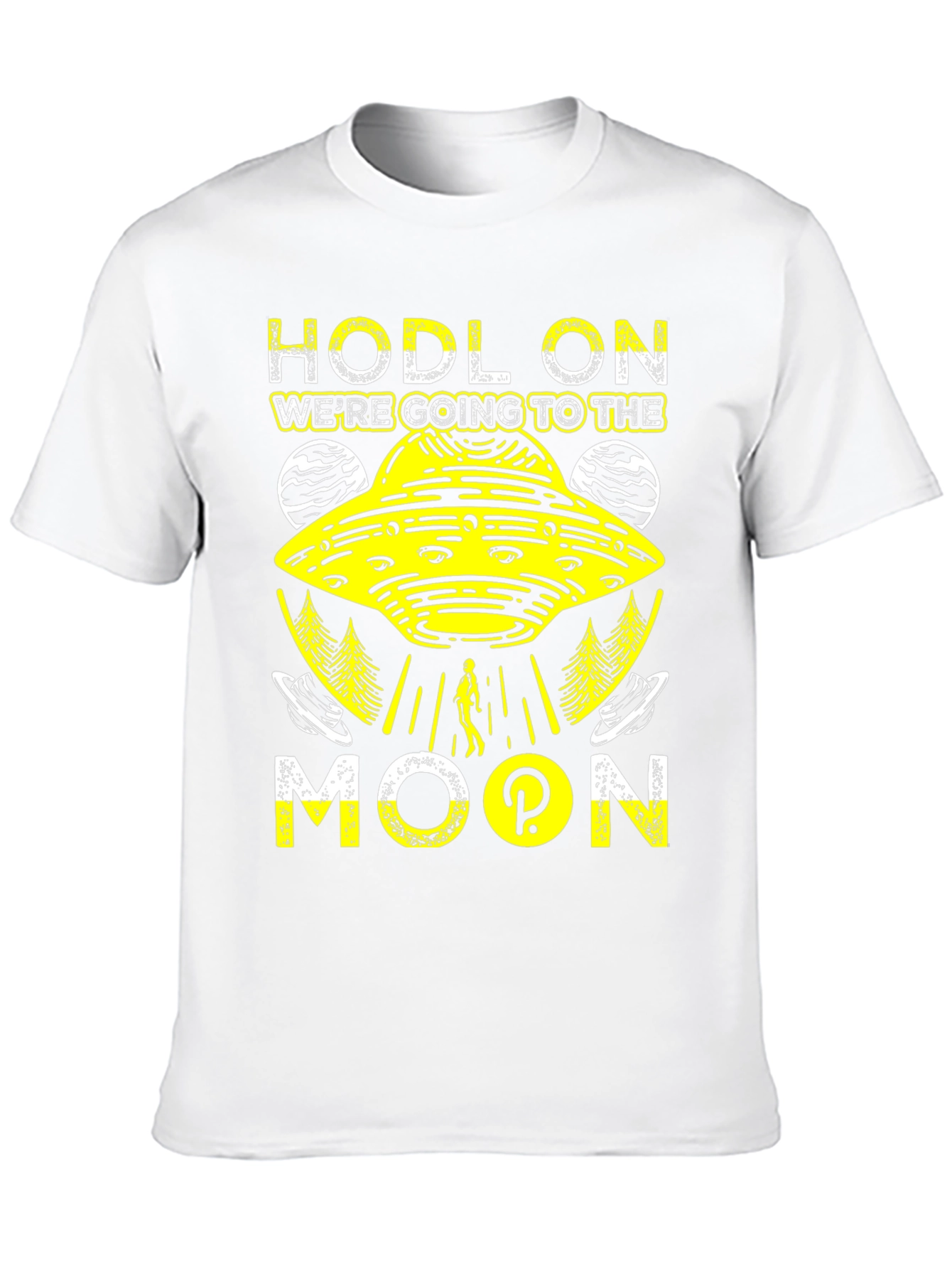 HODL On to the Moon T-Shirt - Crypto Tee