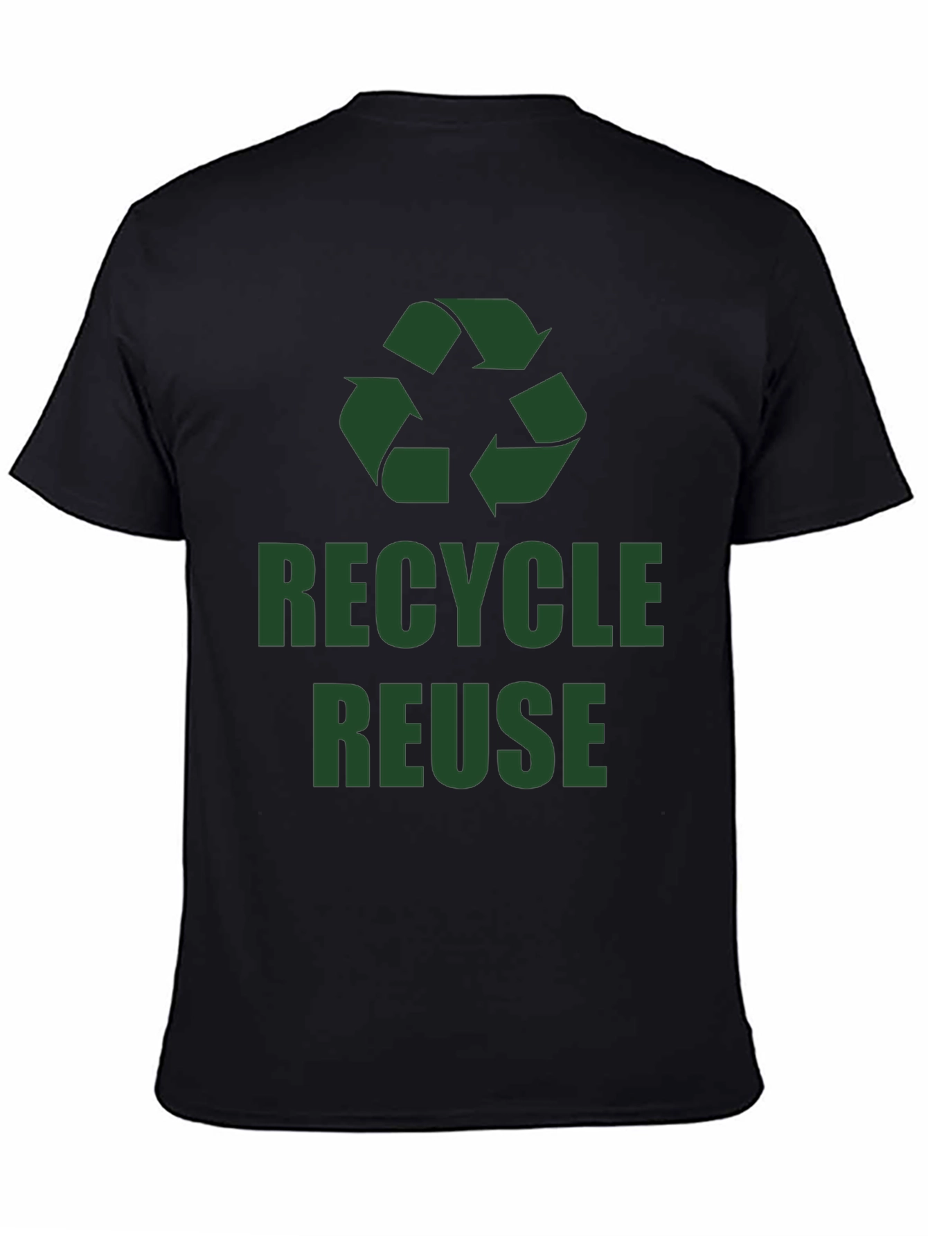 Recycle Reuse Graphic Tee - Eco Friendly Shirt