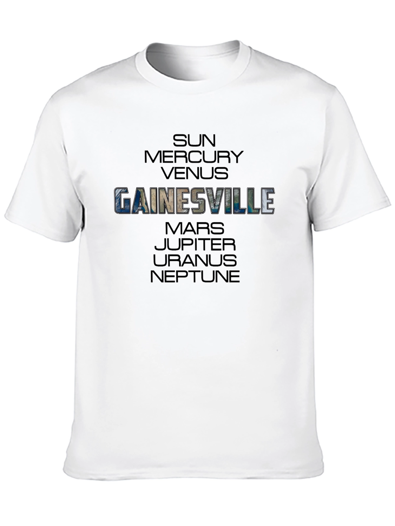 Gainesville Planets Graphic T-Shirt