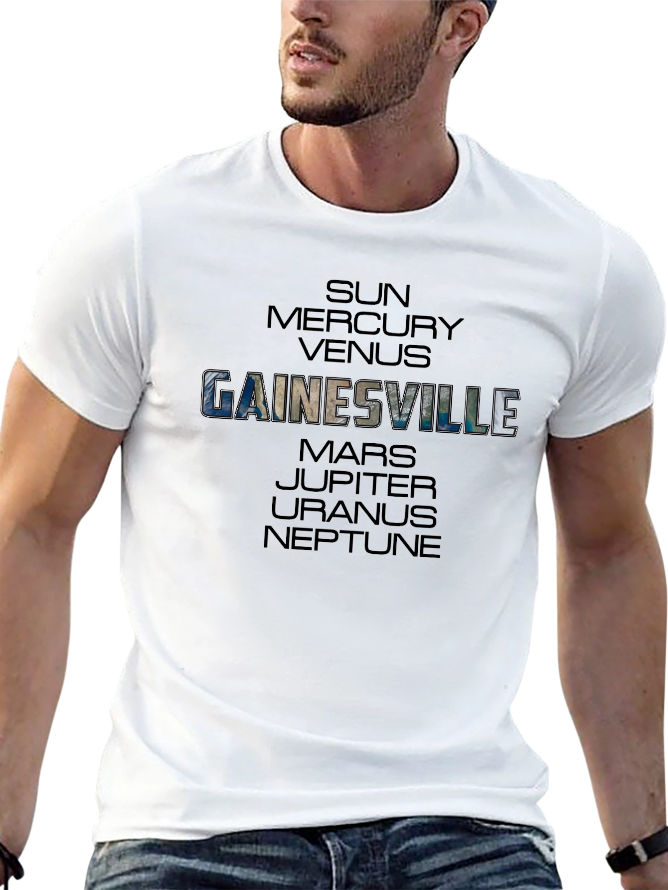 Gainesville Planets Graphic T-Shirt