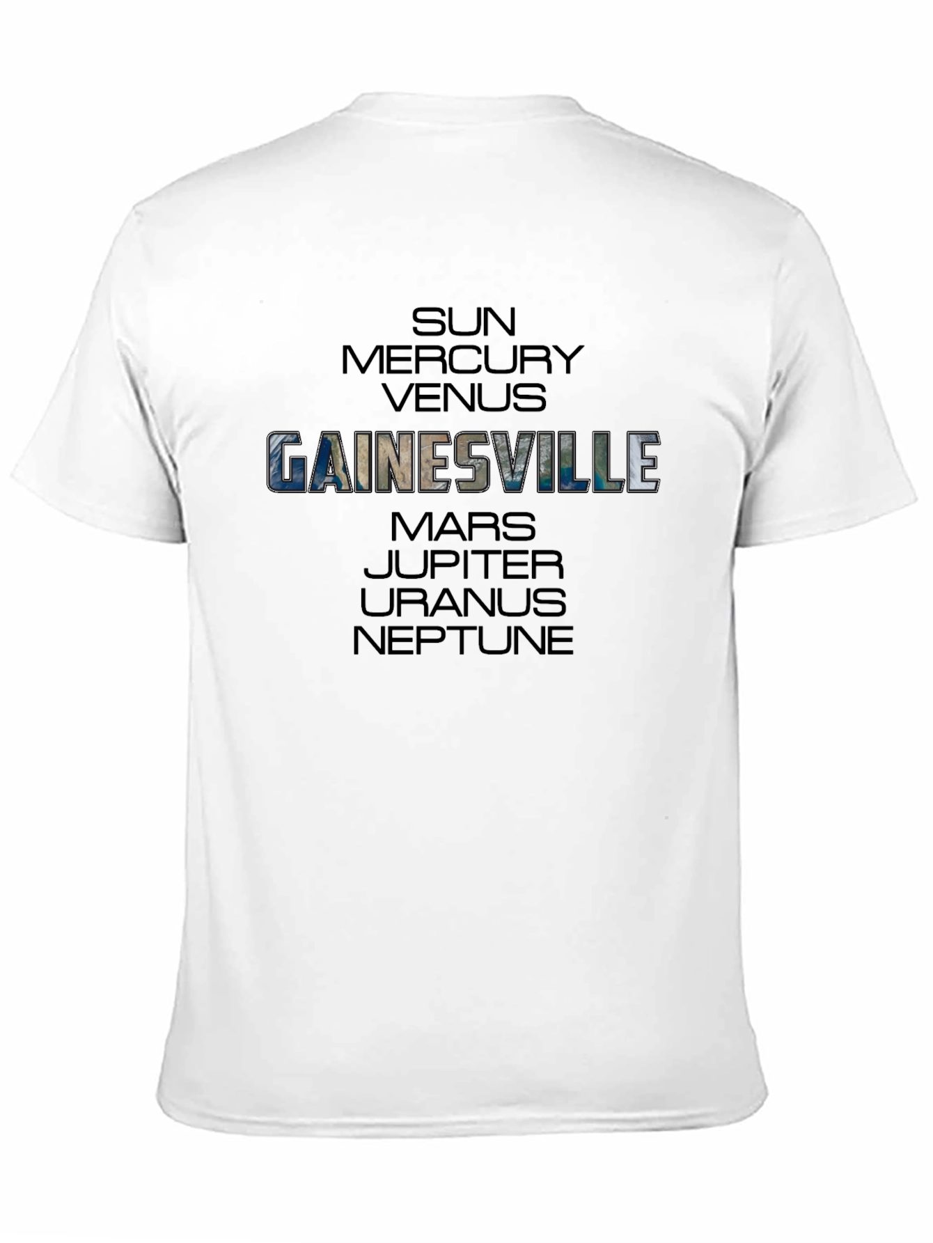 Gainesville Planets Graphic T-Shirt