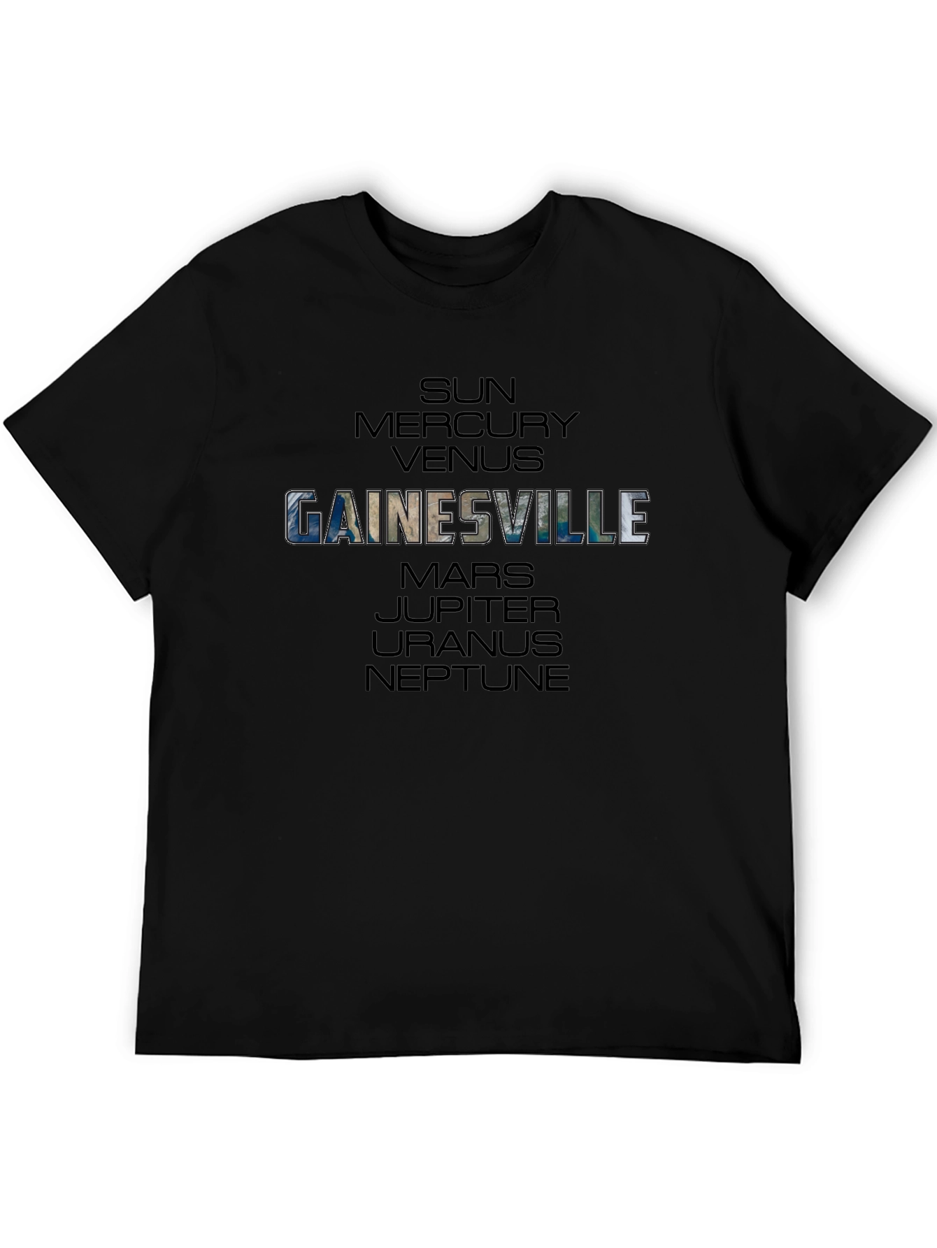 Gainesville Planets Graphic T-Shirt