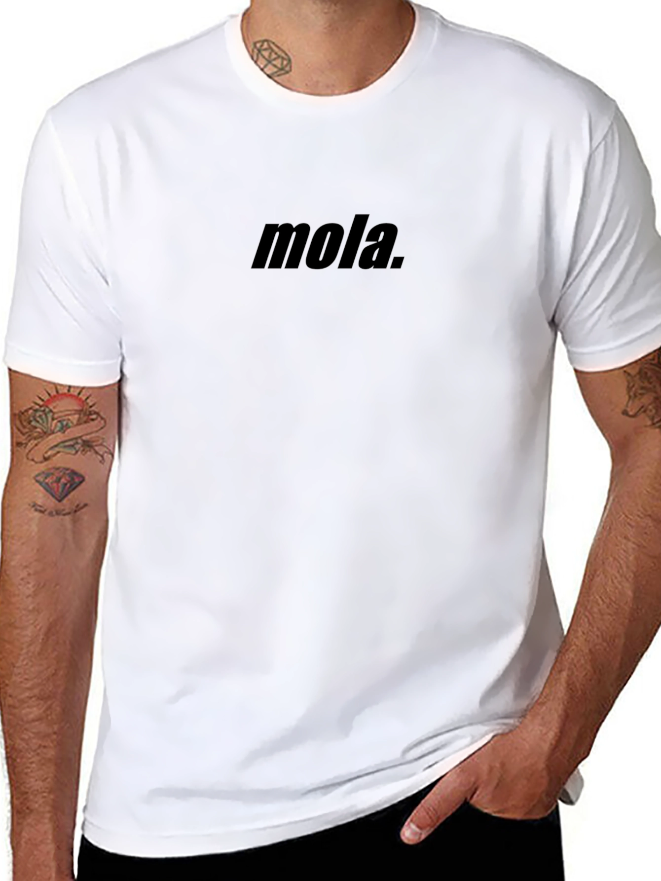 Mola Black T-Shirt - Stylish and Comfortable