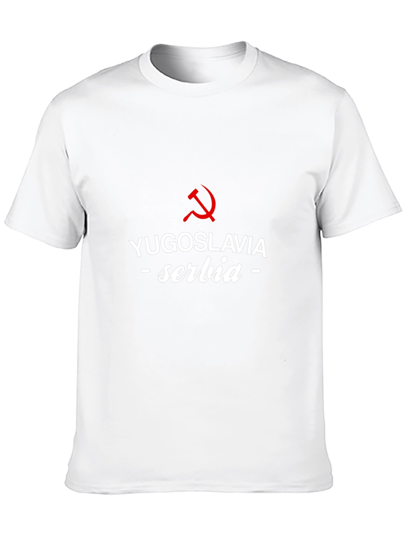 Yugoslavia Serbia Hammer Sickle T-Shirt