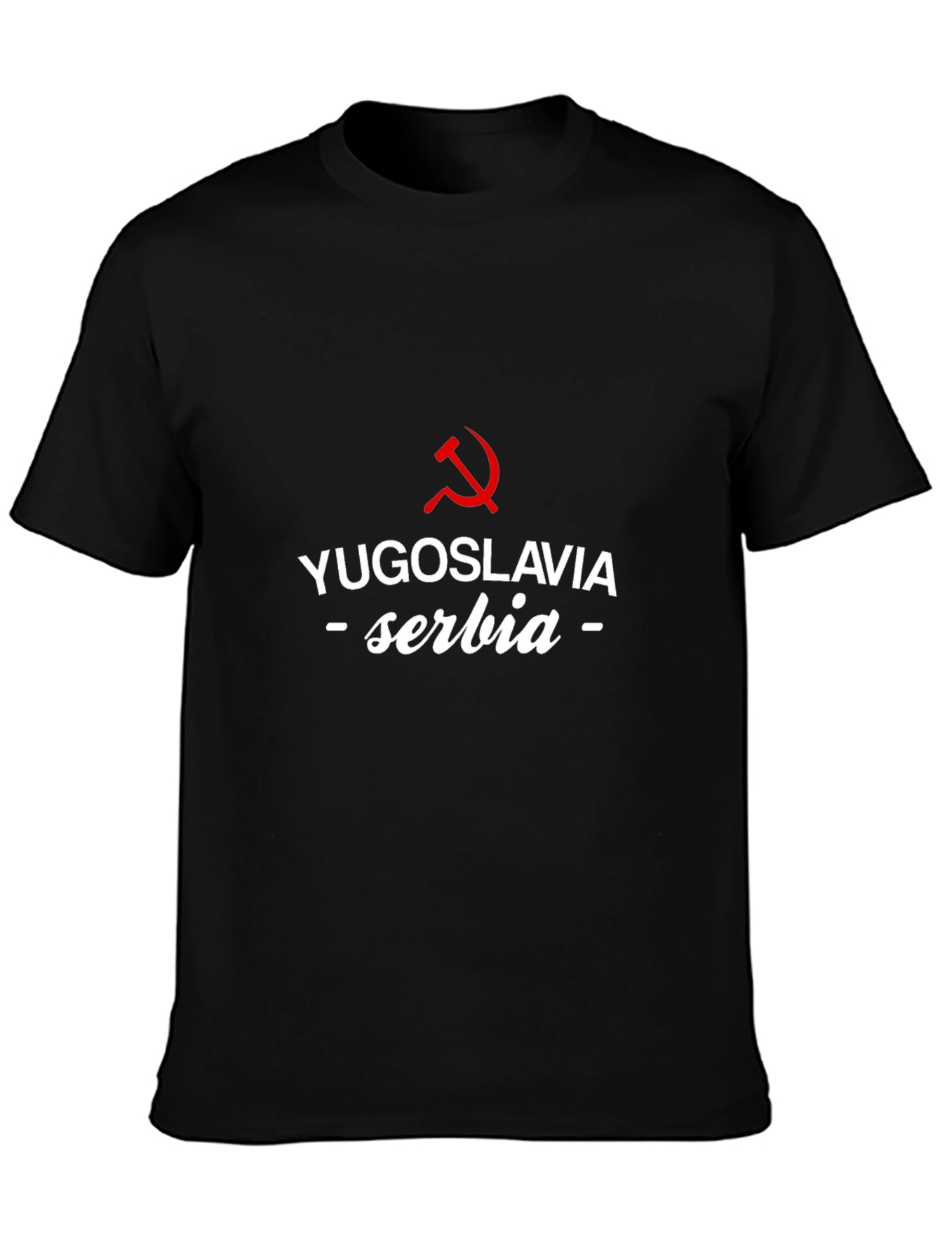 Yugoslavia Serbia Hammer Sickle T-Shirt