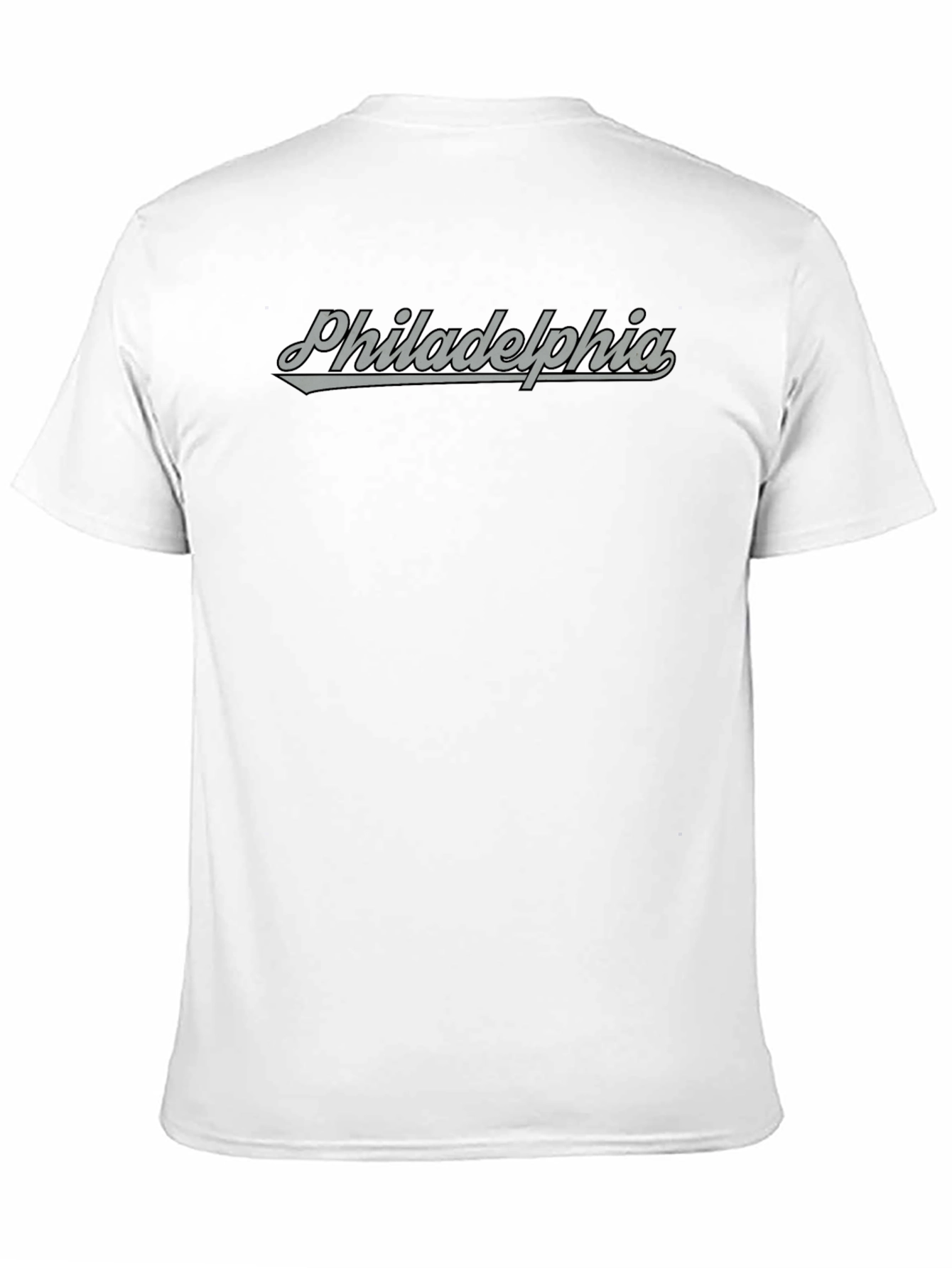 Philadelphia Script Graphic Tee - Soft Black