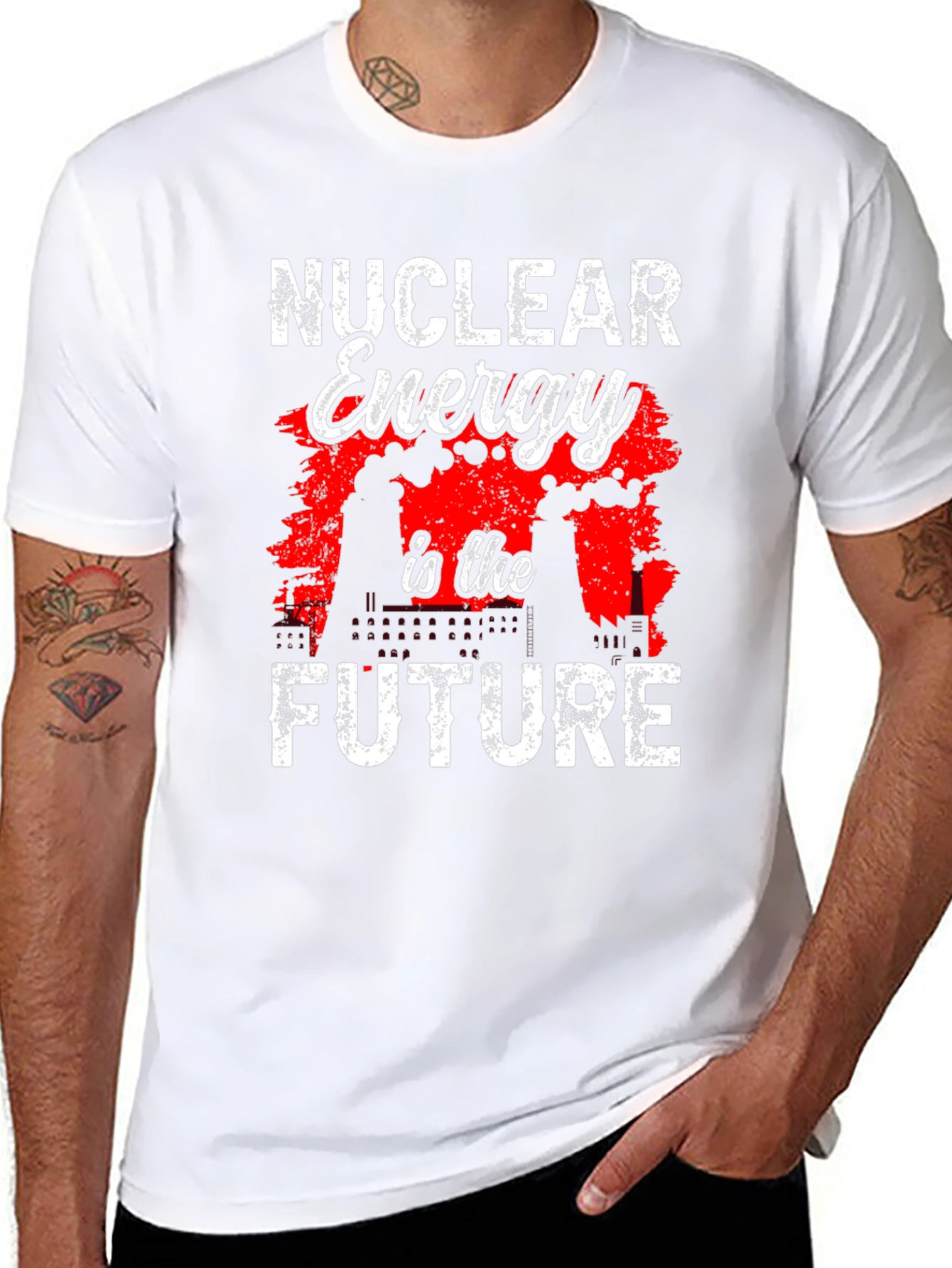 Nuclear Energy is the Future Graphic T-Shirt