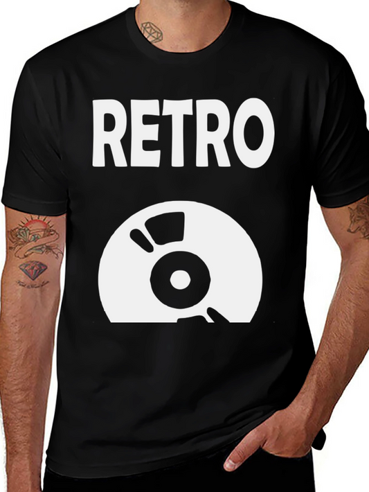Retro Vinyl Record T-Shirt - Classic Style