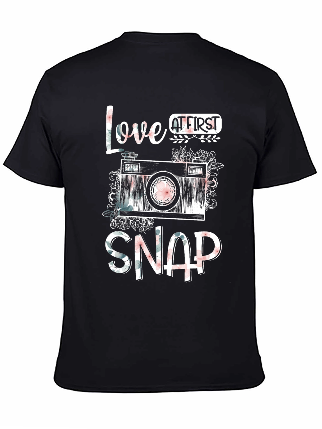 Love At First Snap Camera Graphic Tee