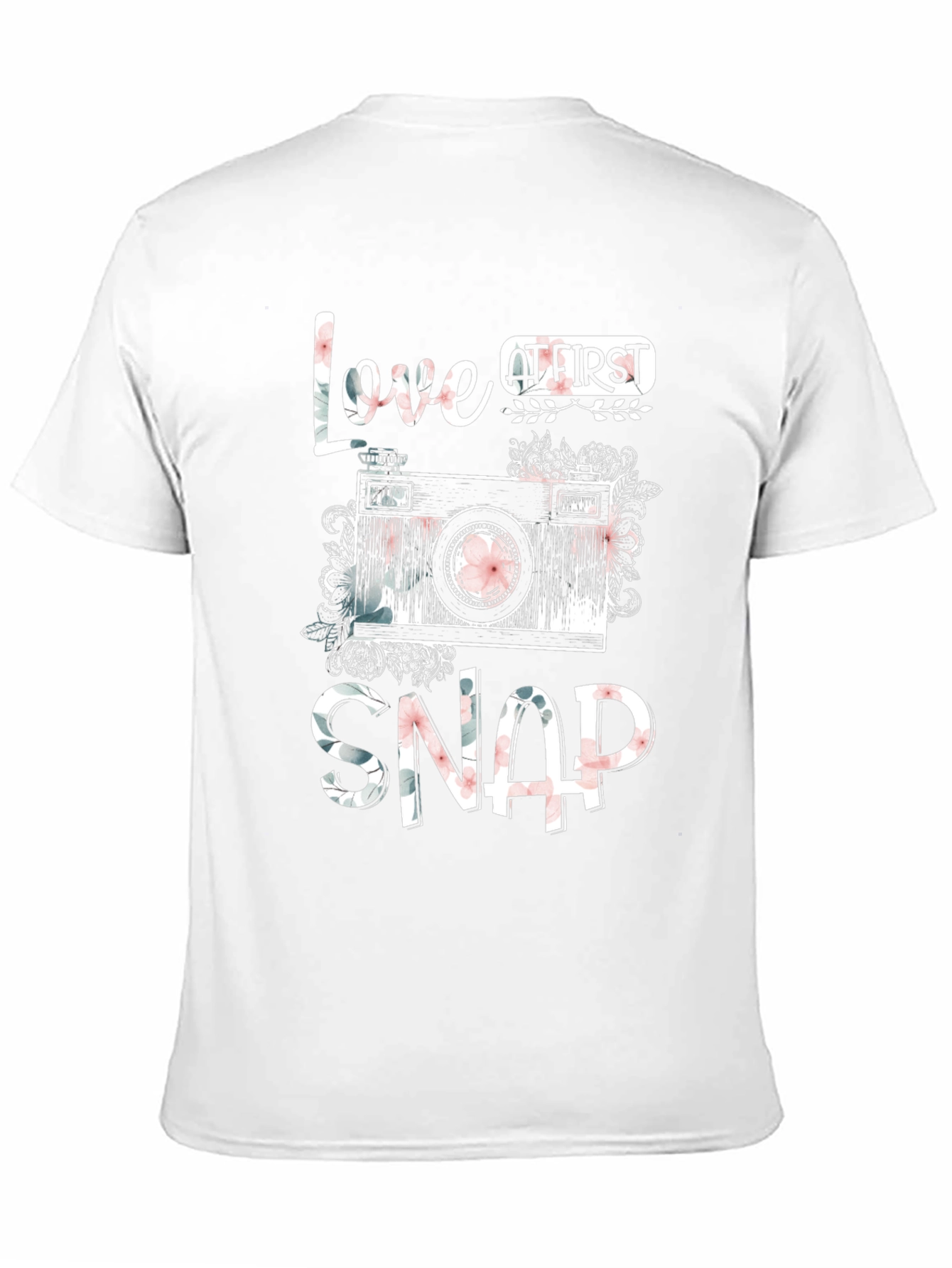 Love At First Snap Camera Graphic Tee