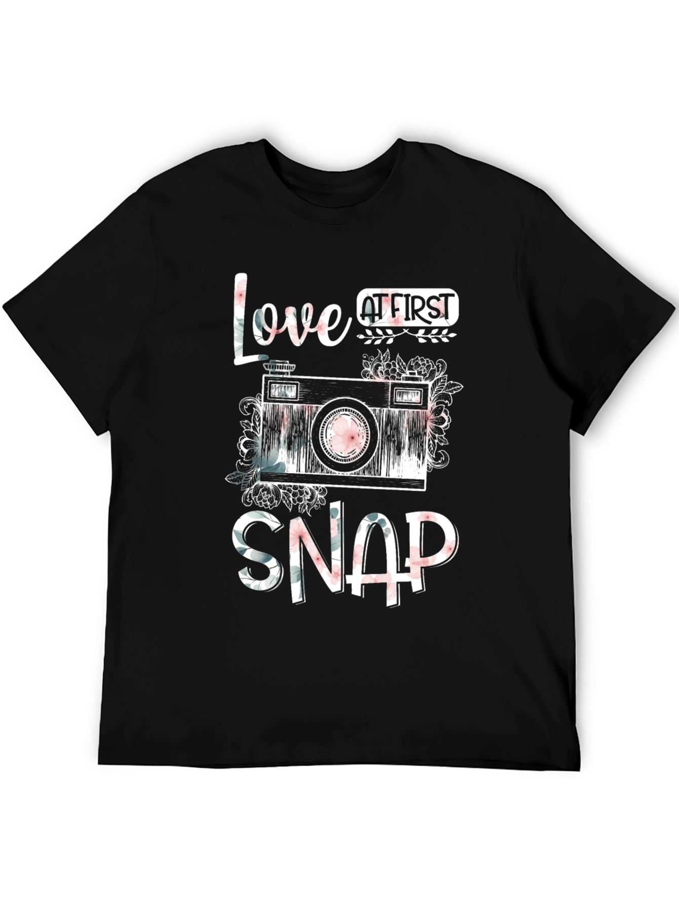 Love At First Snap Camera Graphic Tee