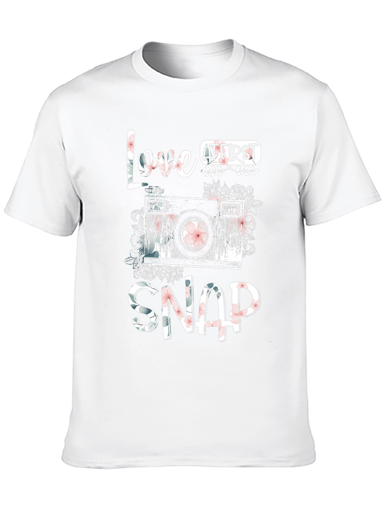 Love At First Snap Camera Graphic Tee