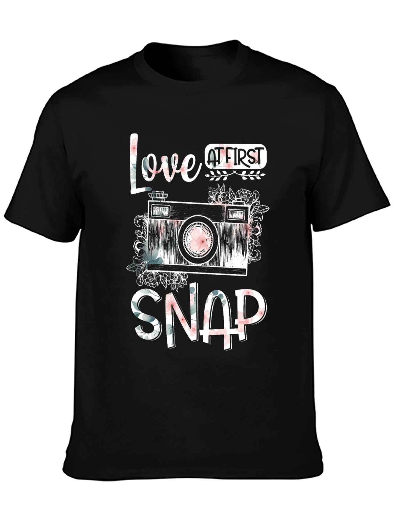 Love At First Snap Camera Graphic Tee