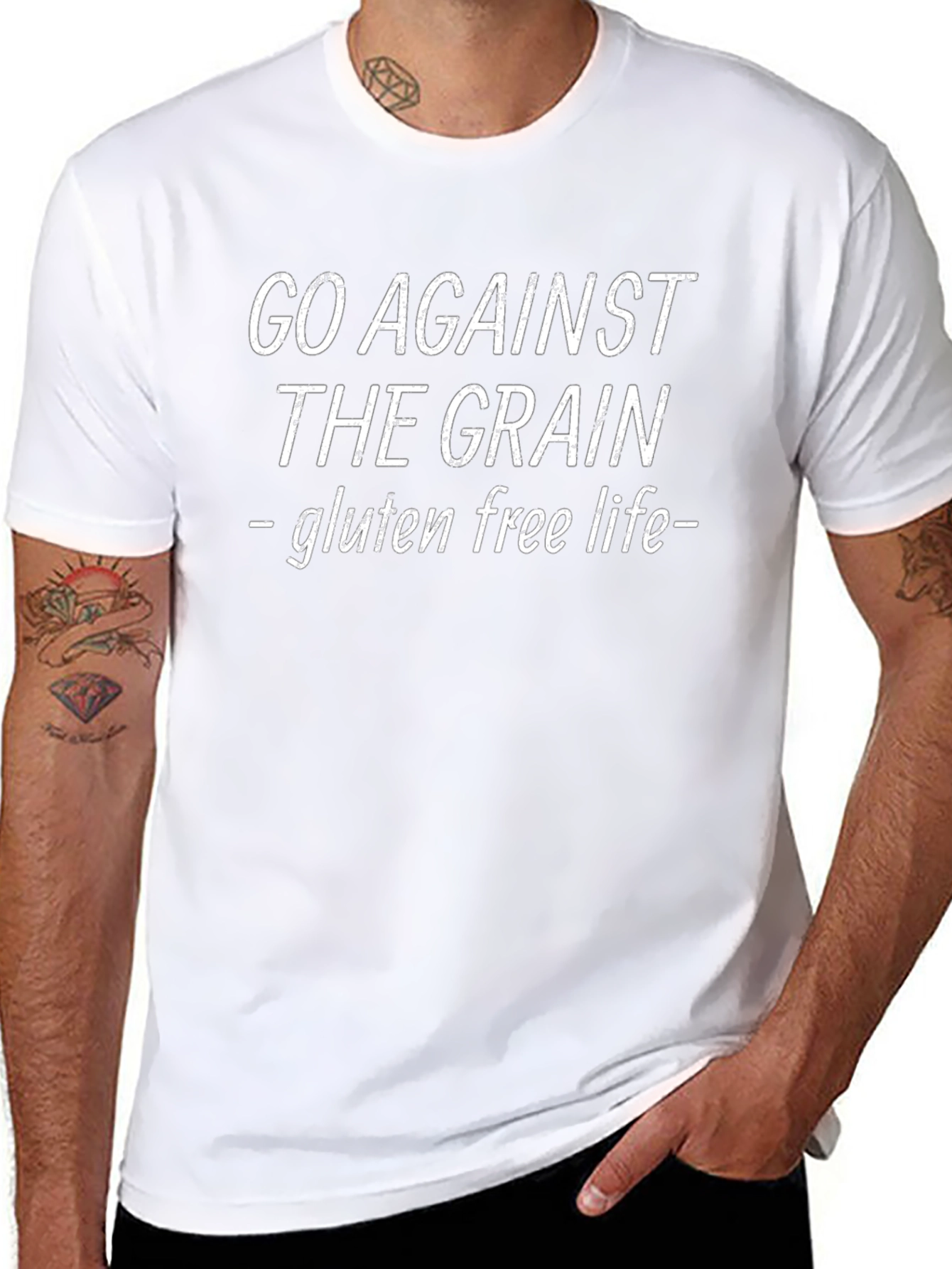 Go Against the Grain T-Shirt - Gluten Free Life