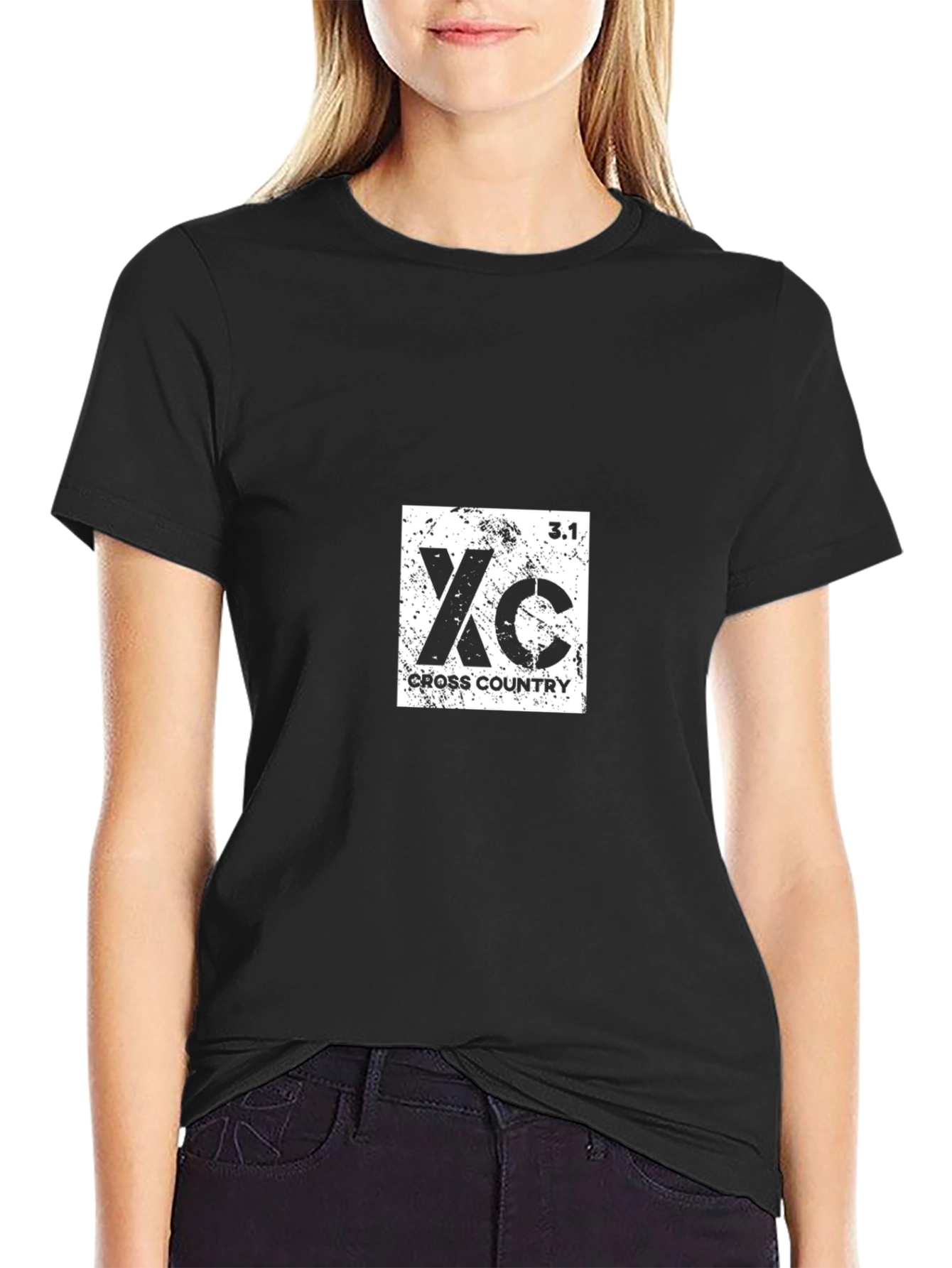 XC Cross Country Graphic Tee - Black