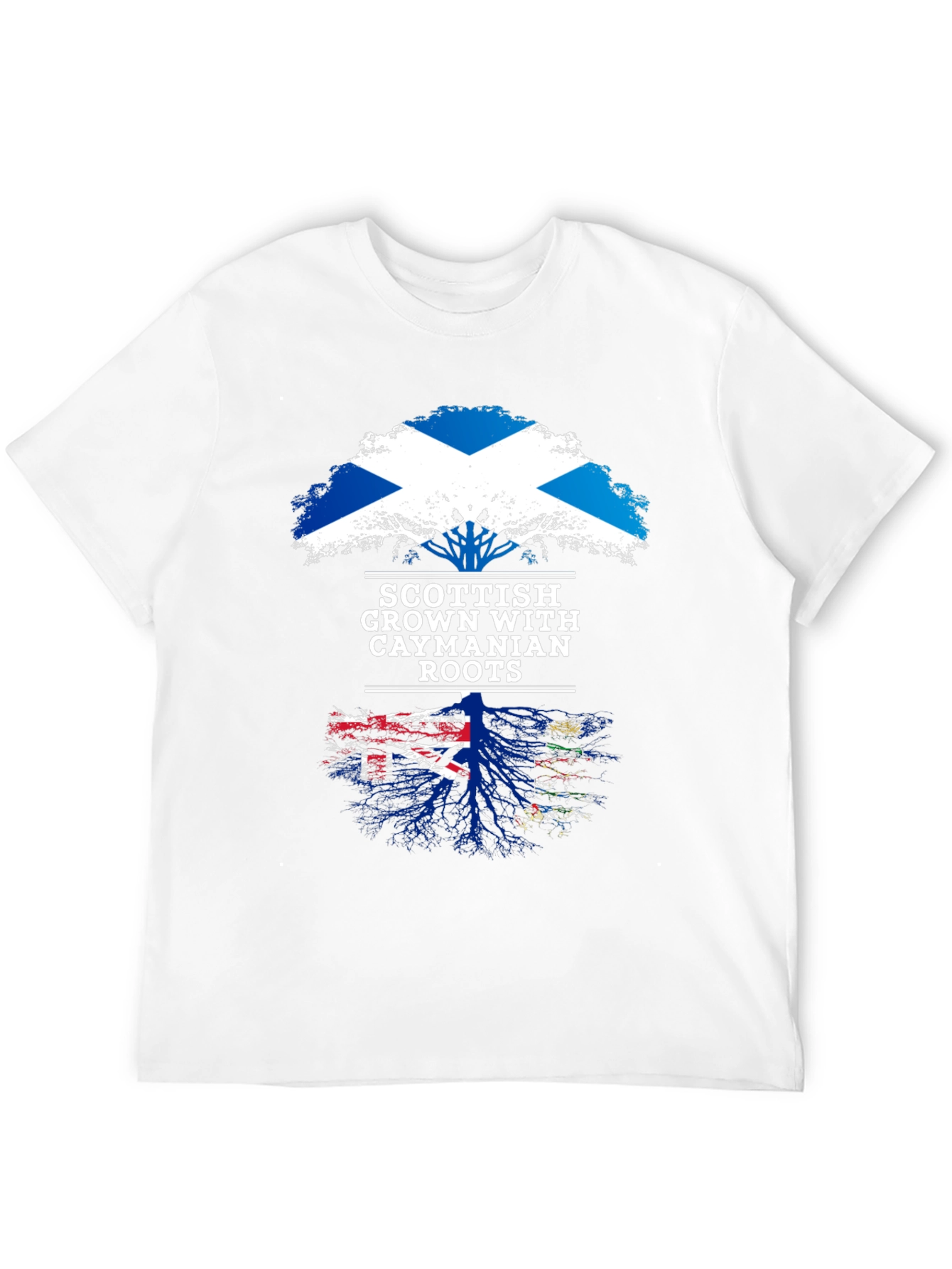 Scottish Grown with Caymanian Roots T-Shirt