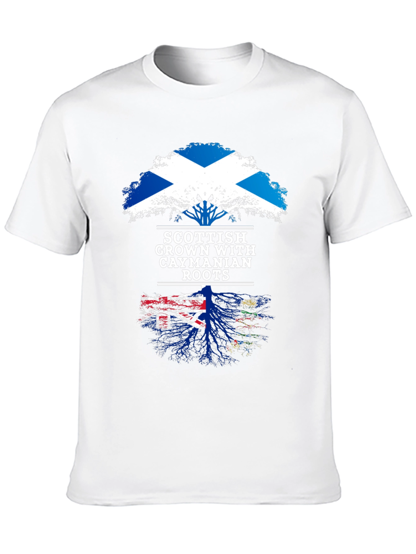 Scottish Grown with Caymanian Roots T-Shirt