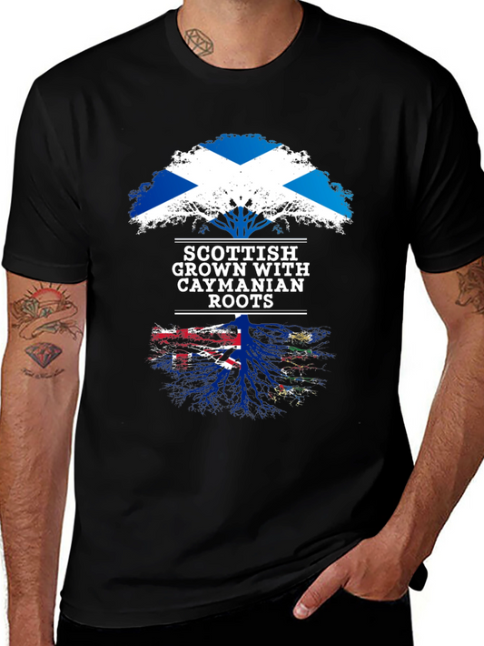 Scottish Grown with Caymanian Roots T-Shirt