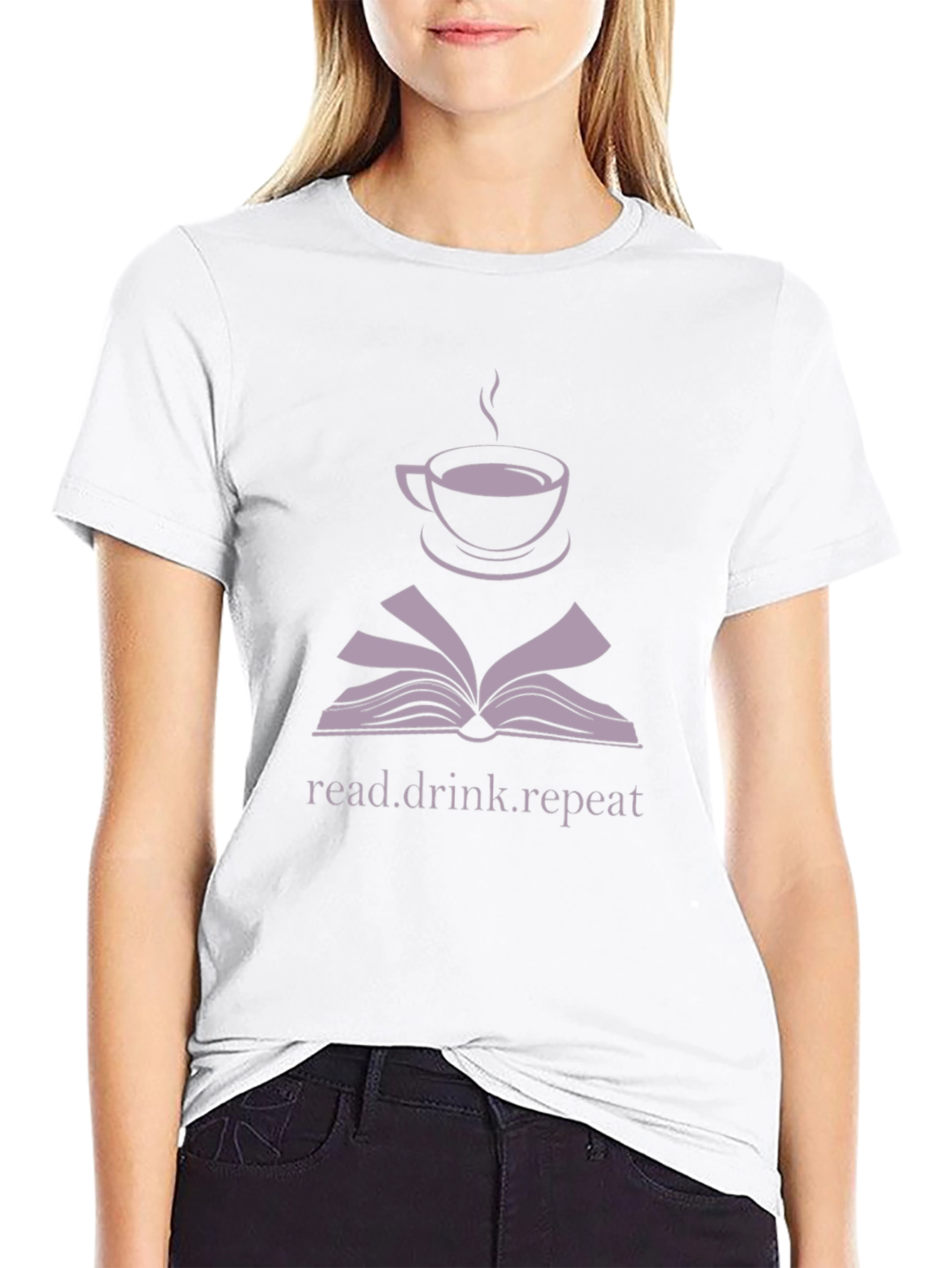 Read Drink Repeat Graphic Tee