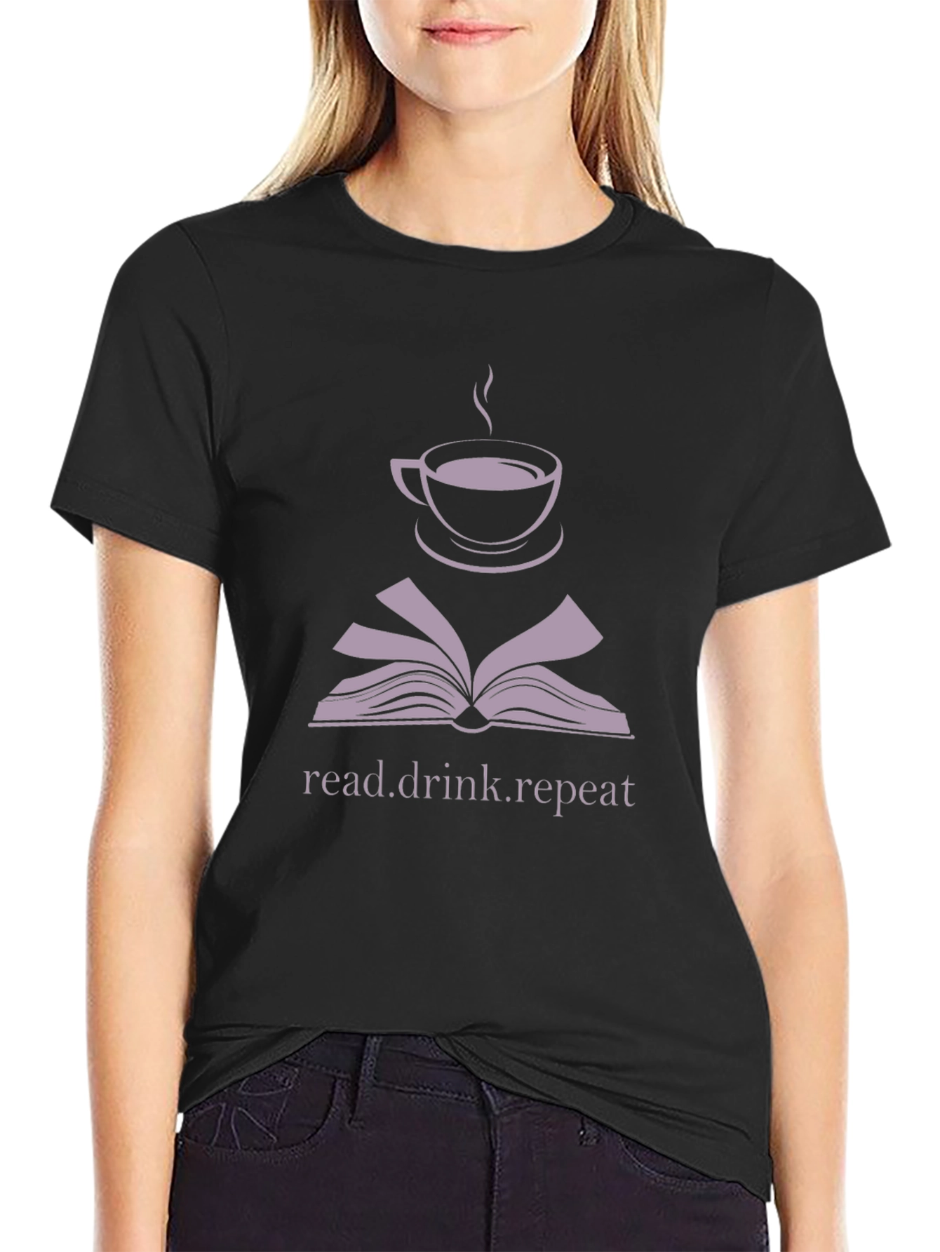 Read Drink Repeat Graphic Tee